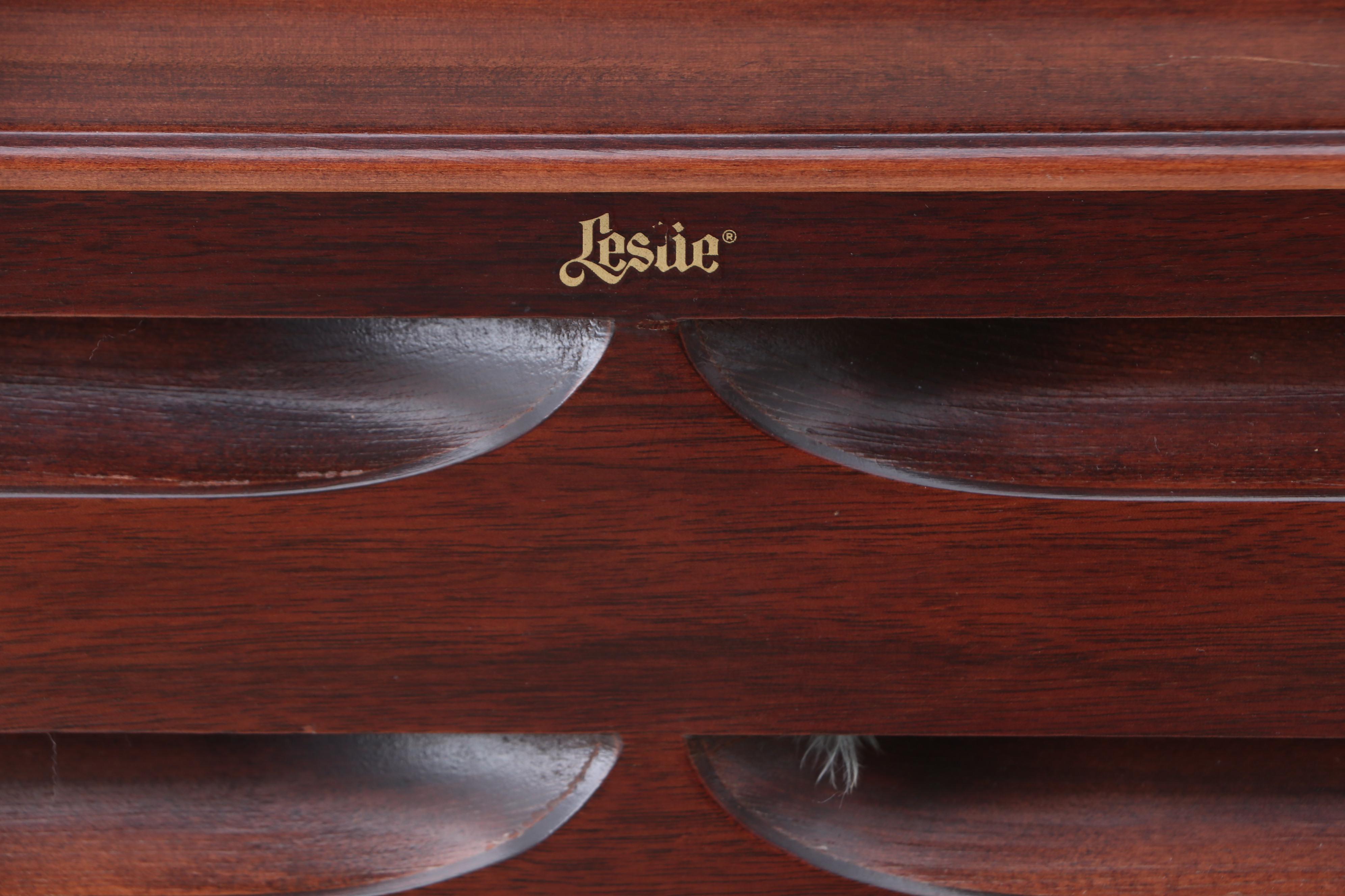 Leslie Mahogany Veneer Organ Speaker