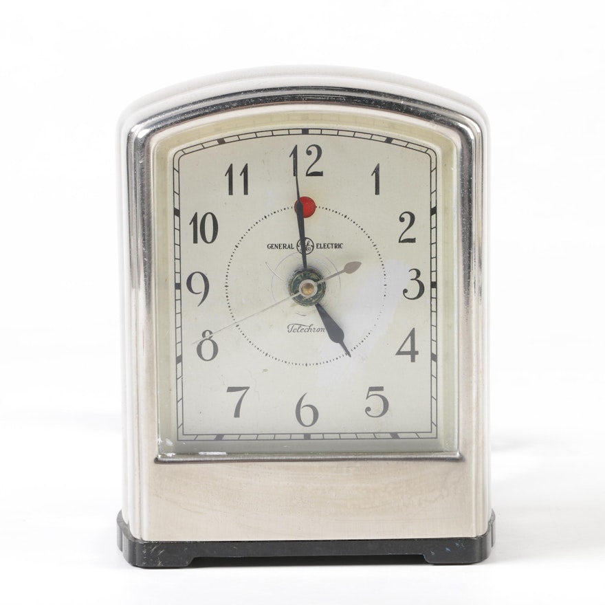 General Electric AB-712 Telechron Alarm Clock, circa 1930