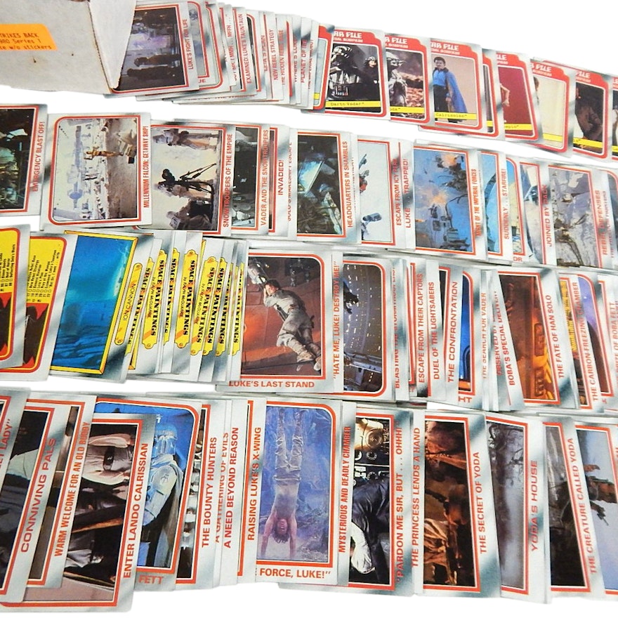 1980 Topps "Star Wars The Empire Strikes Back" Series 1 Complete Set