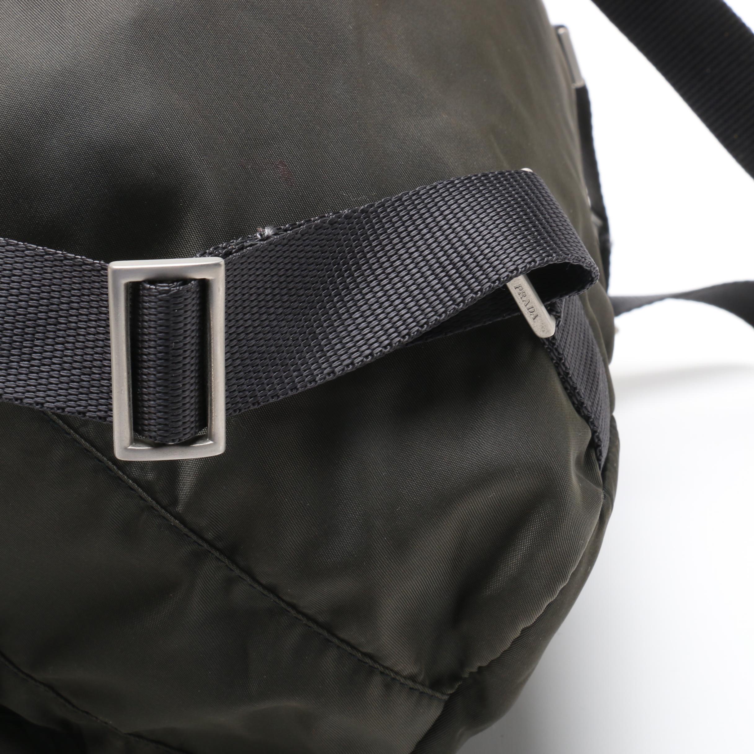 Prada Tessuto Nylon Backpack Purse