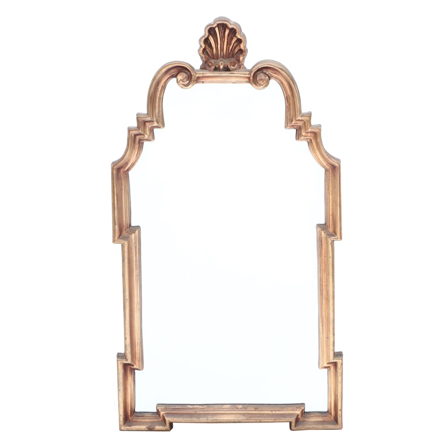 William and Mary Style Giltwood Wall Mirror