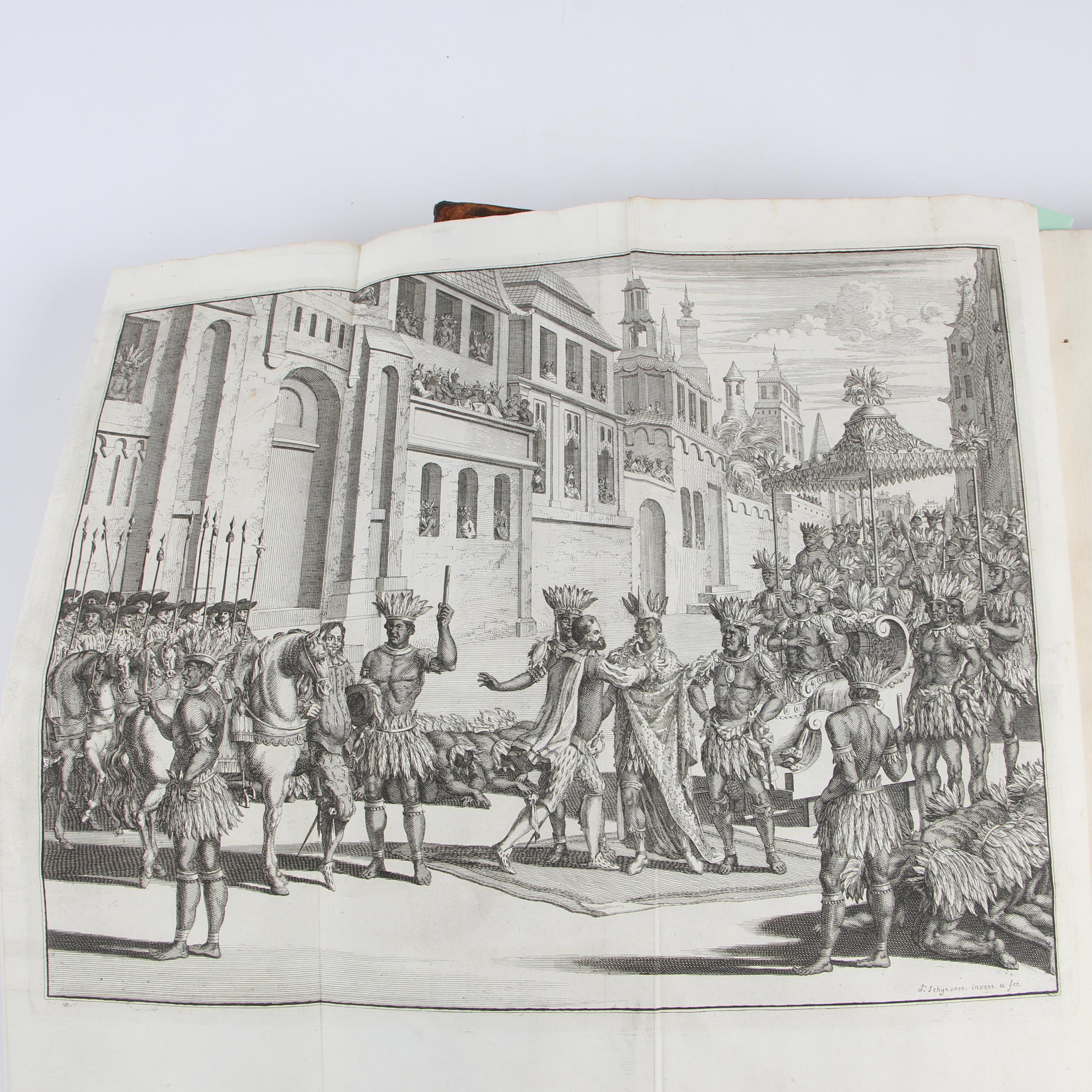 1724 Illustrated "History of the Conquest of Mexico by the Spaniards"