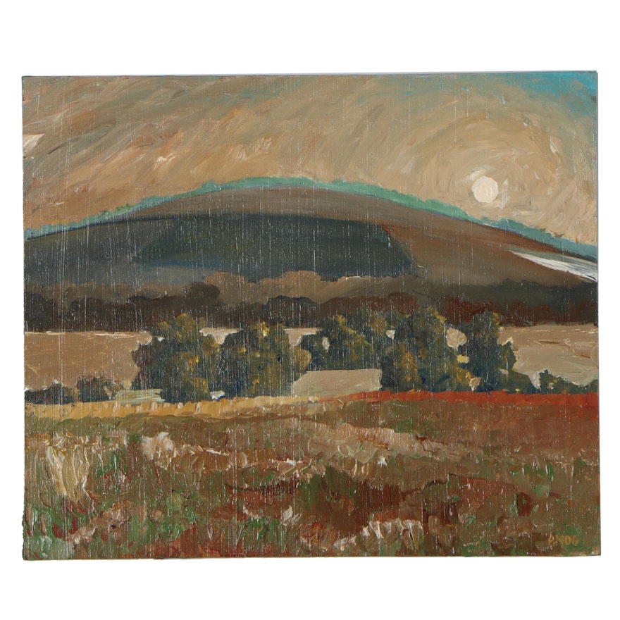 Adam Maeroff Landscape Oil Painting, 2006