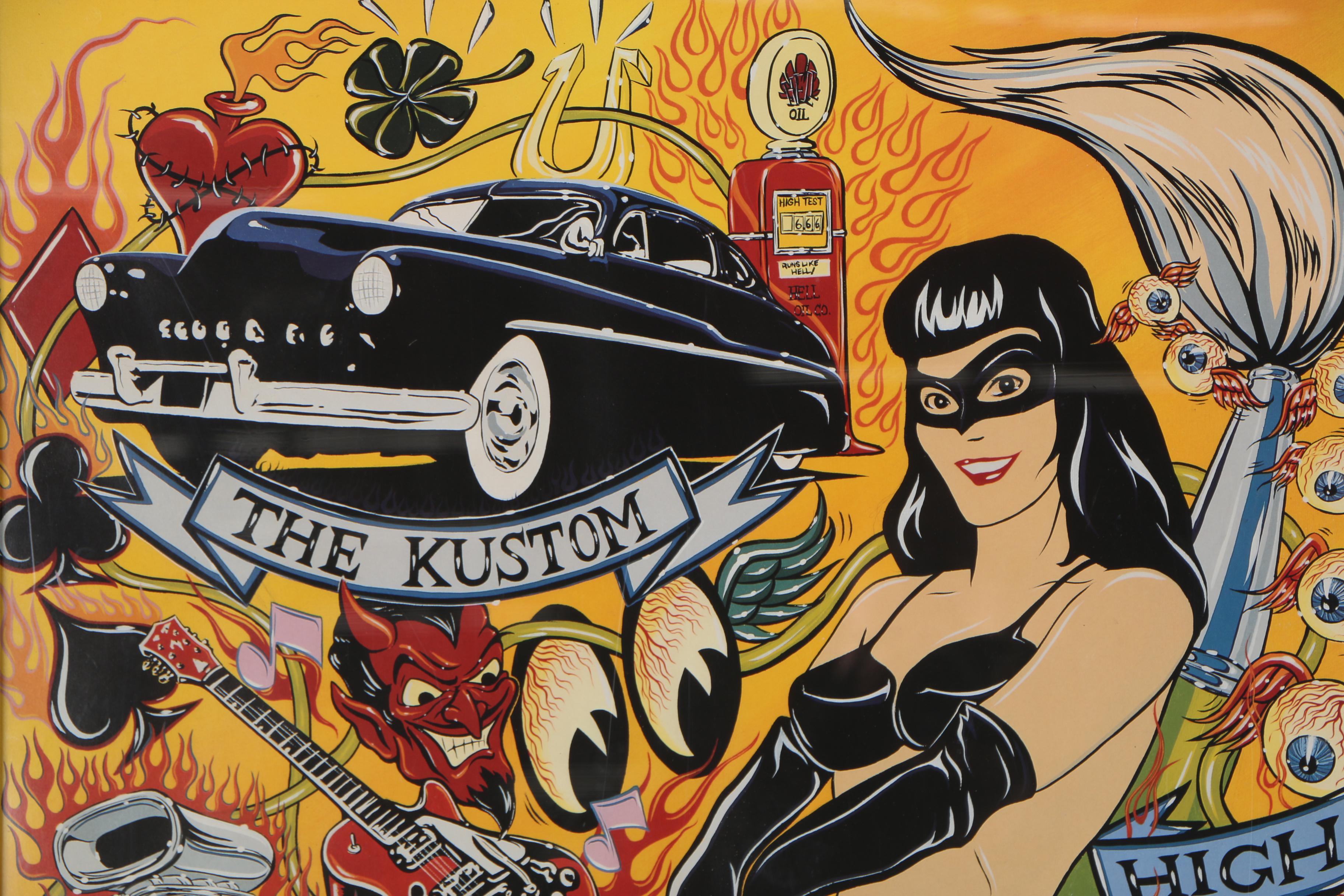 Offset Lithograph after Dennis McPhail "High Octane Decadence"