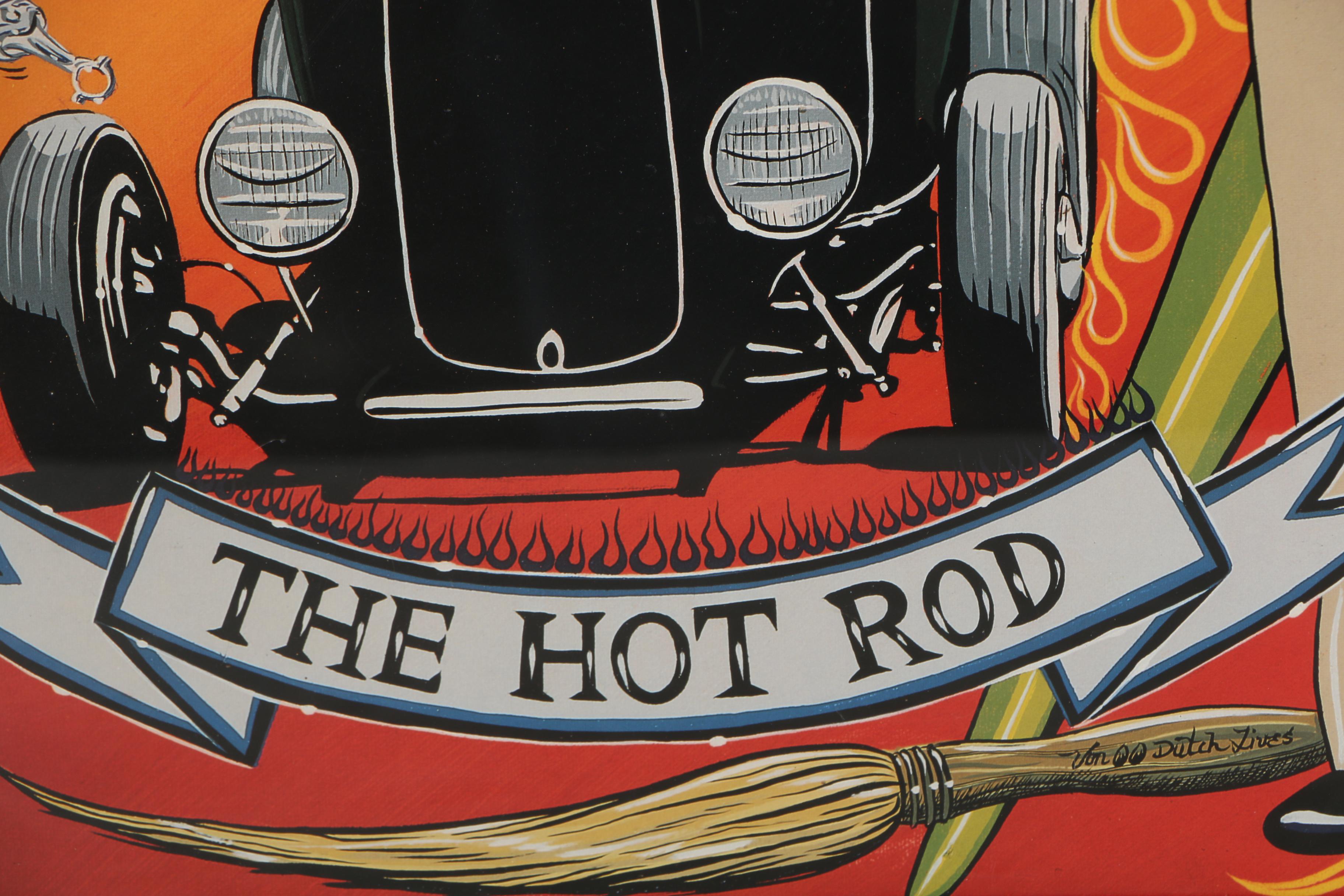 Offset Lithograph after Dennis McPhail "High Octane Decadence"