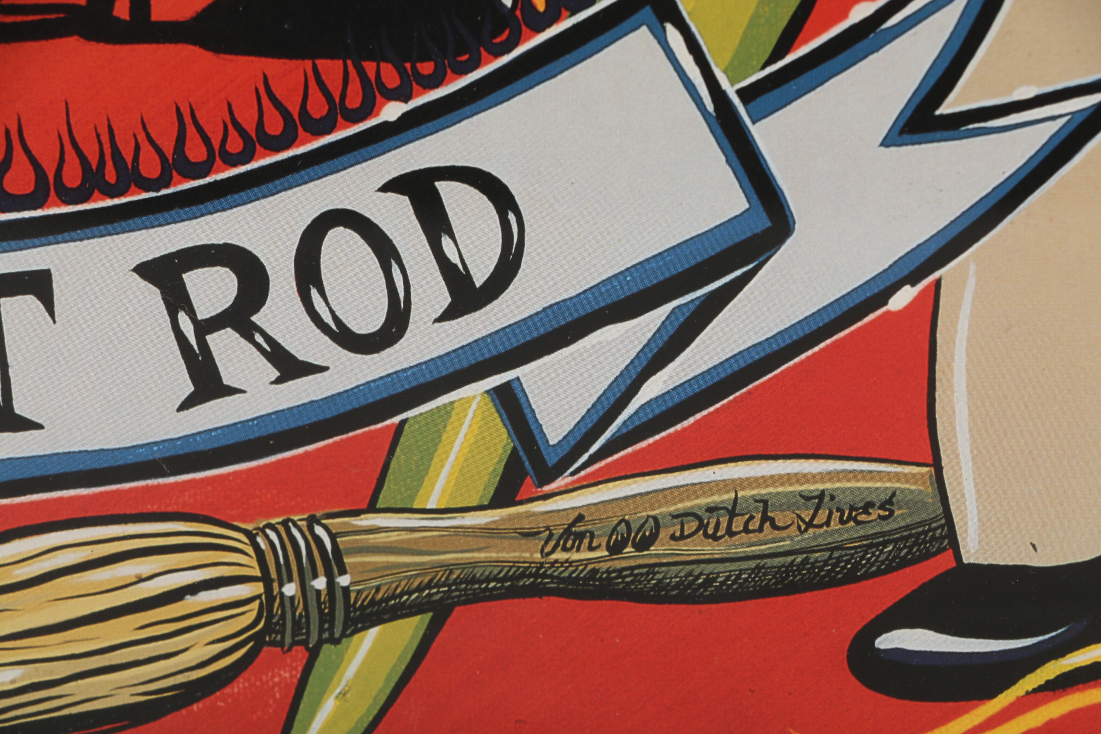 Offset Lithograph after Dennis McPhail "High Octane Decadence"