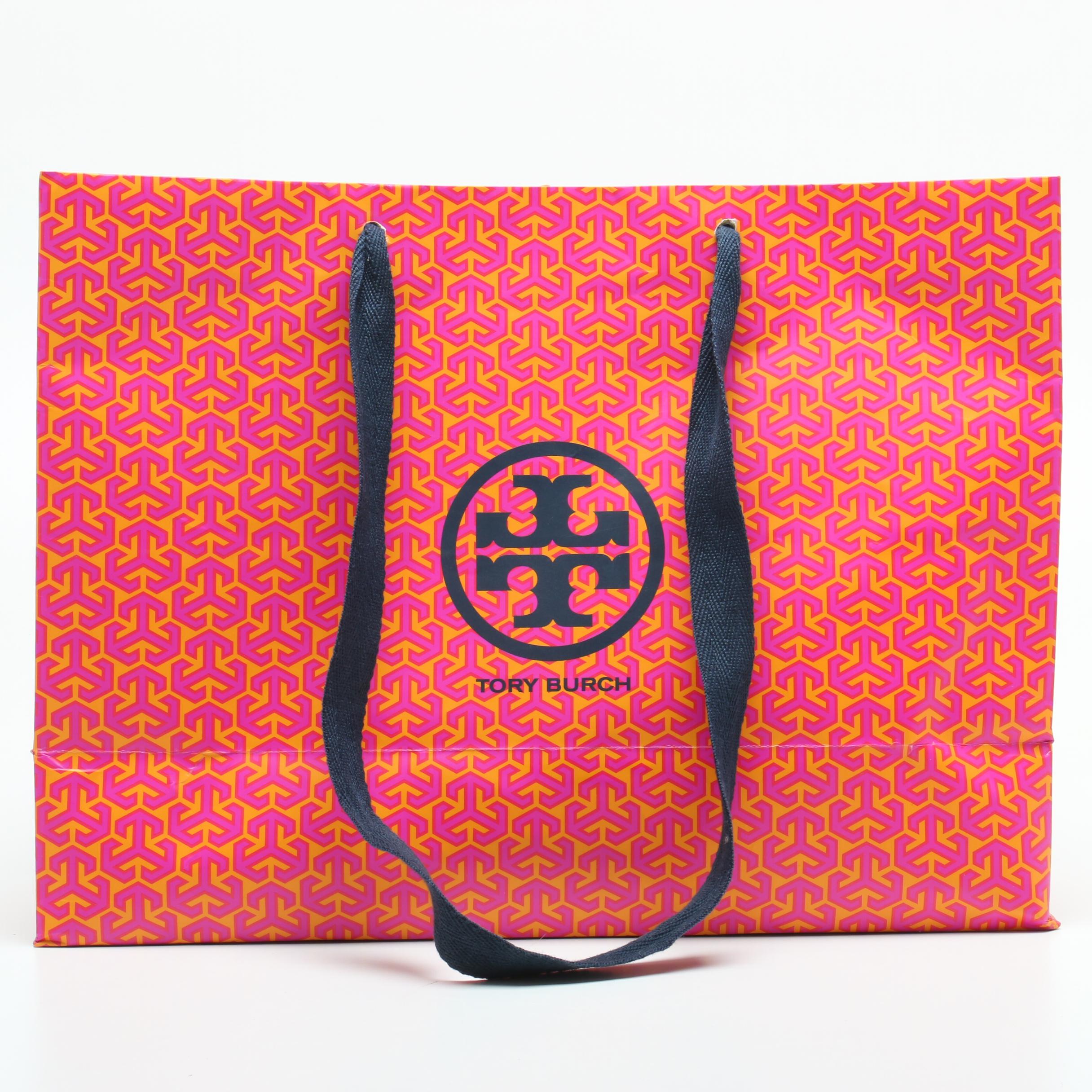 Tory Burch Brown Leather Shoulder Bag