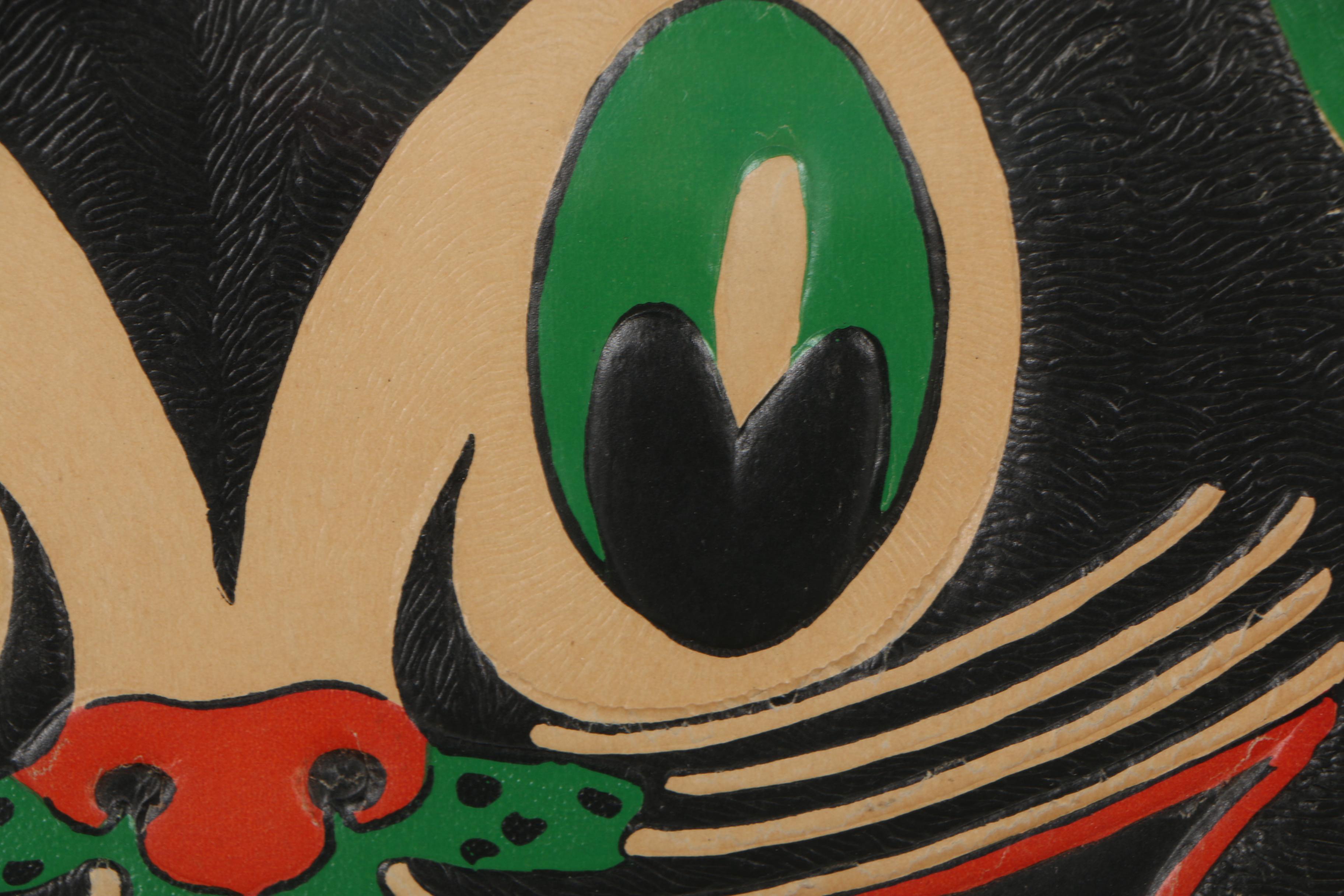 Beistle Die Cut Embossed Halloween Decoration, Circa 1930