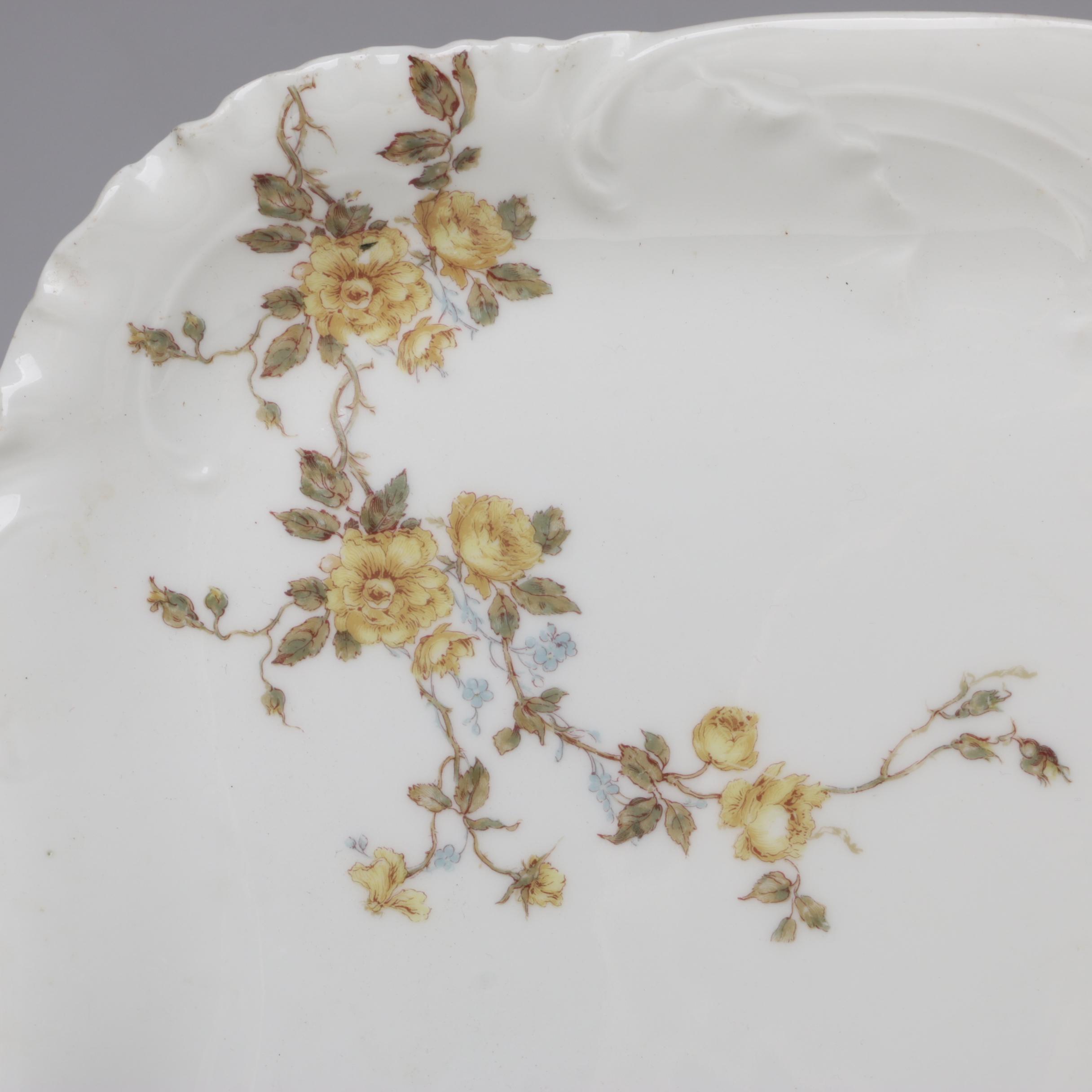 Porcelain Serveware and Demitasse Set featuring Haviland