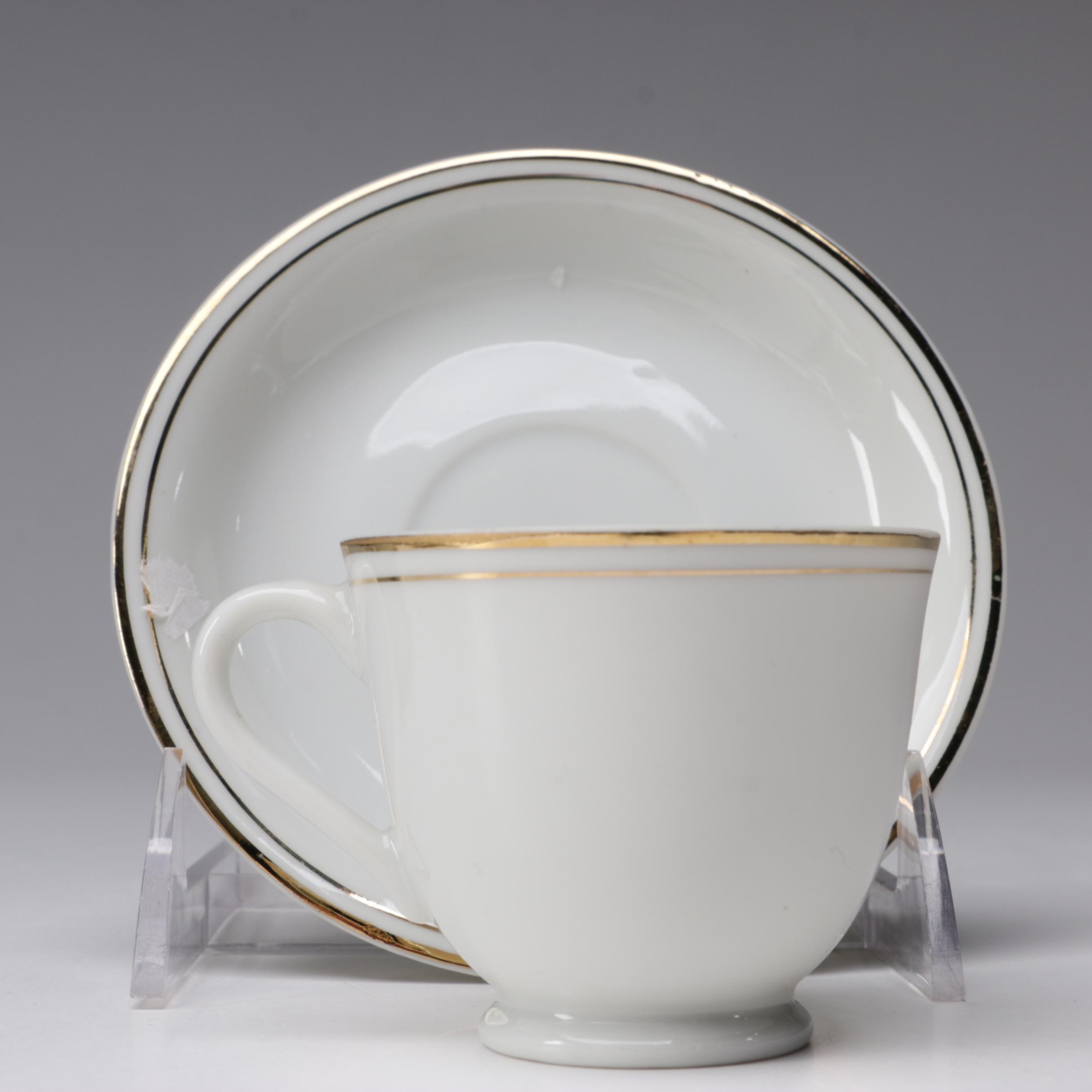 Porcelain Serveware and Demitasse Set featuring Haviland