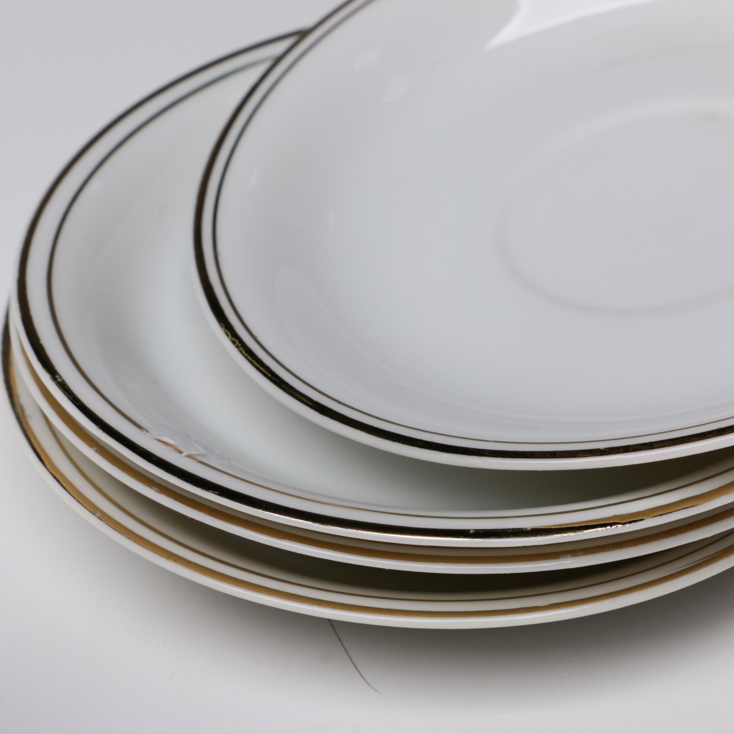 Porcelain Serveware and Demitasse Set featuring Haviland