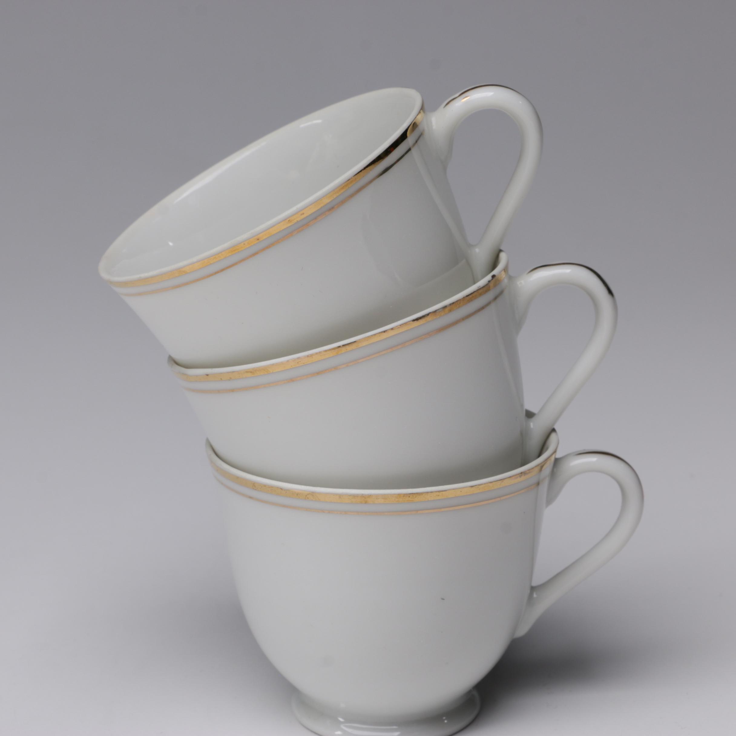 Porcelain Serveware and Demitasse Set featuring Haviland