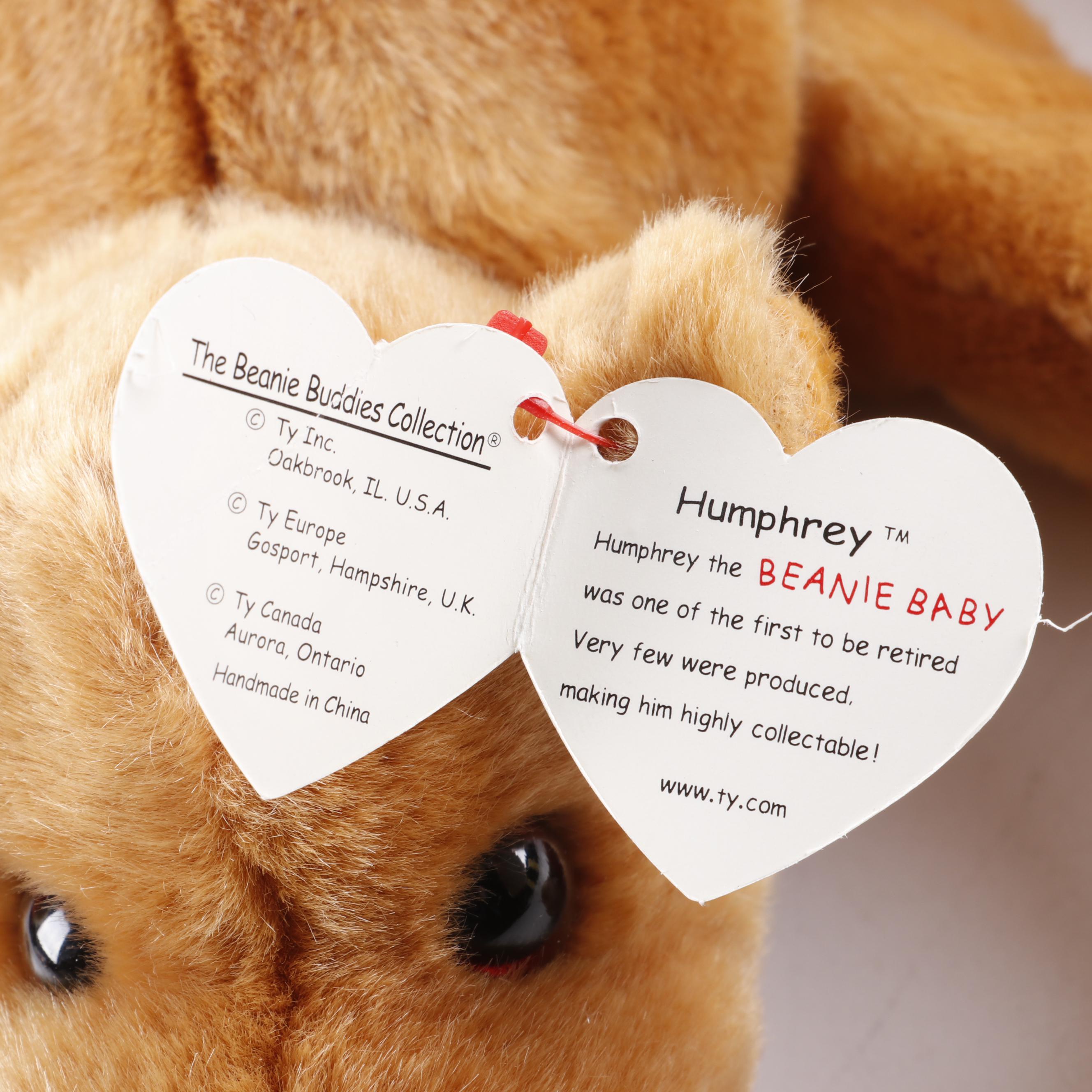 Ty Beanie Buddy 1998 "Humphrey" The Camel with Tags