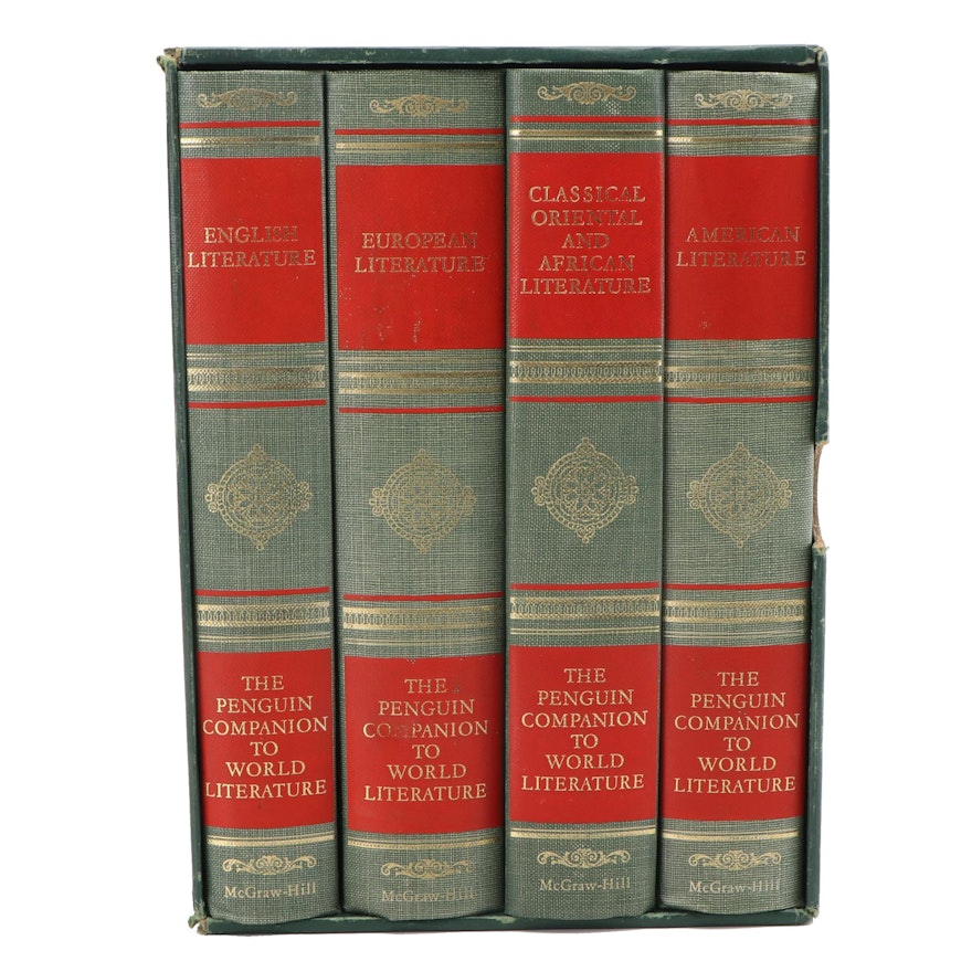 "The Penguin Companion to World Literature" Four Volume Set, 1971