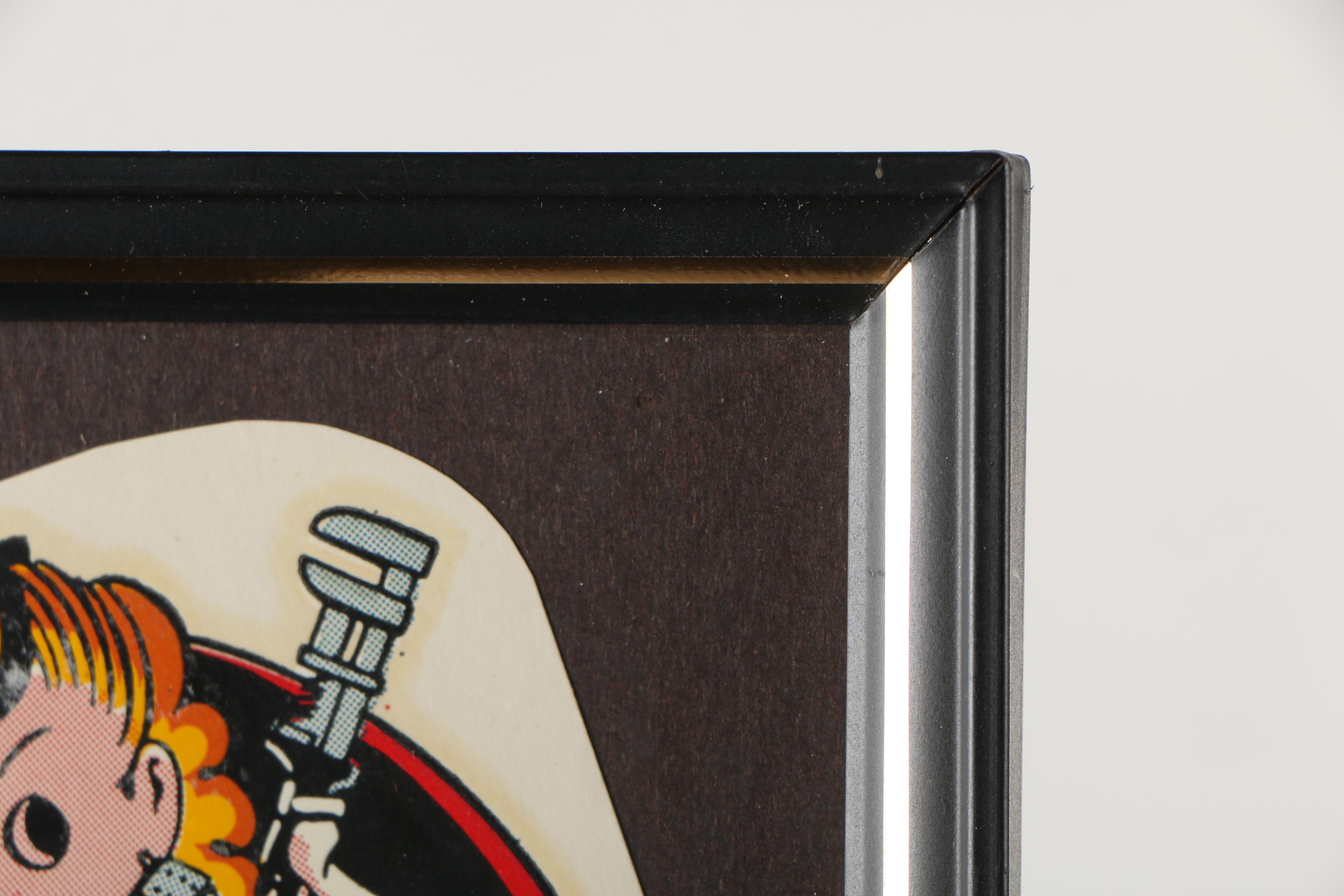 Lady Luck Water Slide Decal, Mid 20th Century