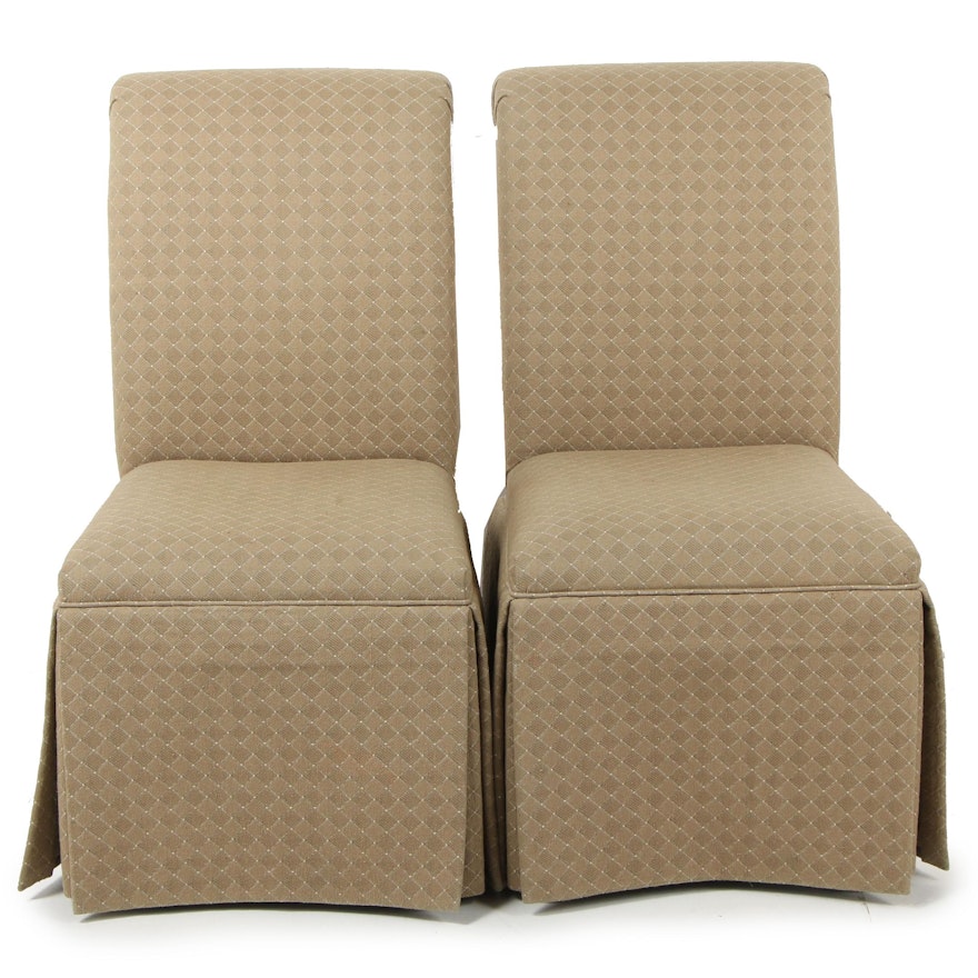 Pair of Modern Slipper Chairs