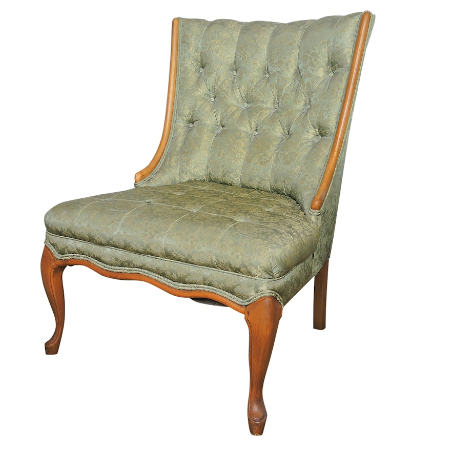 Button Tufted Accent Chair