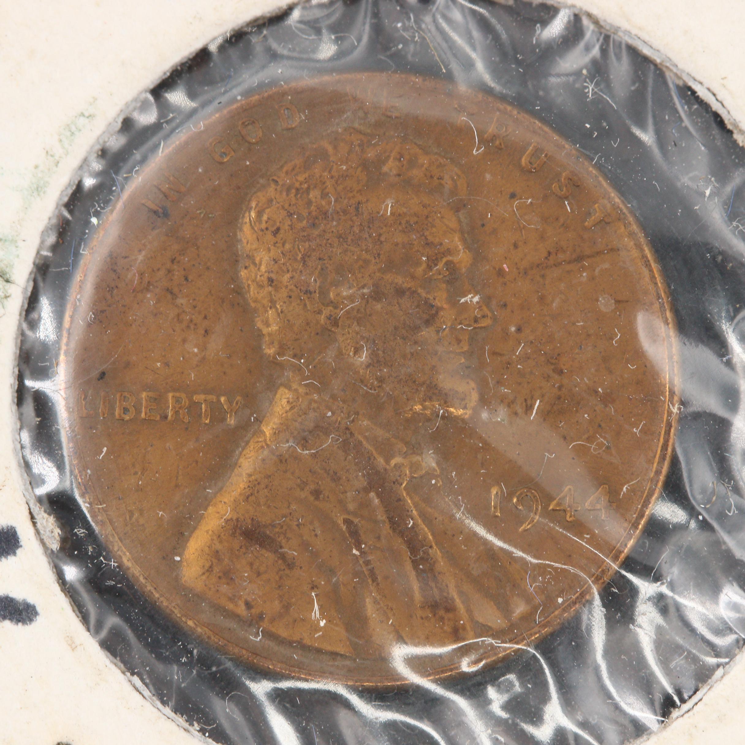 Group of Eighteen Lincoln Wheat Cents Ranging from 1920-1944