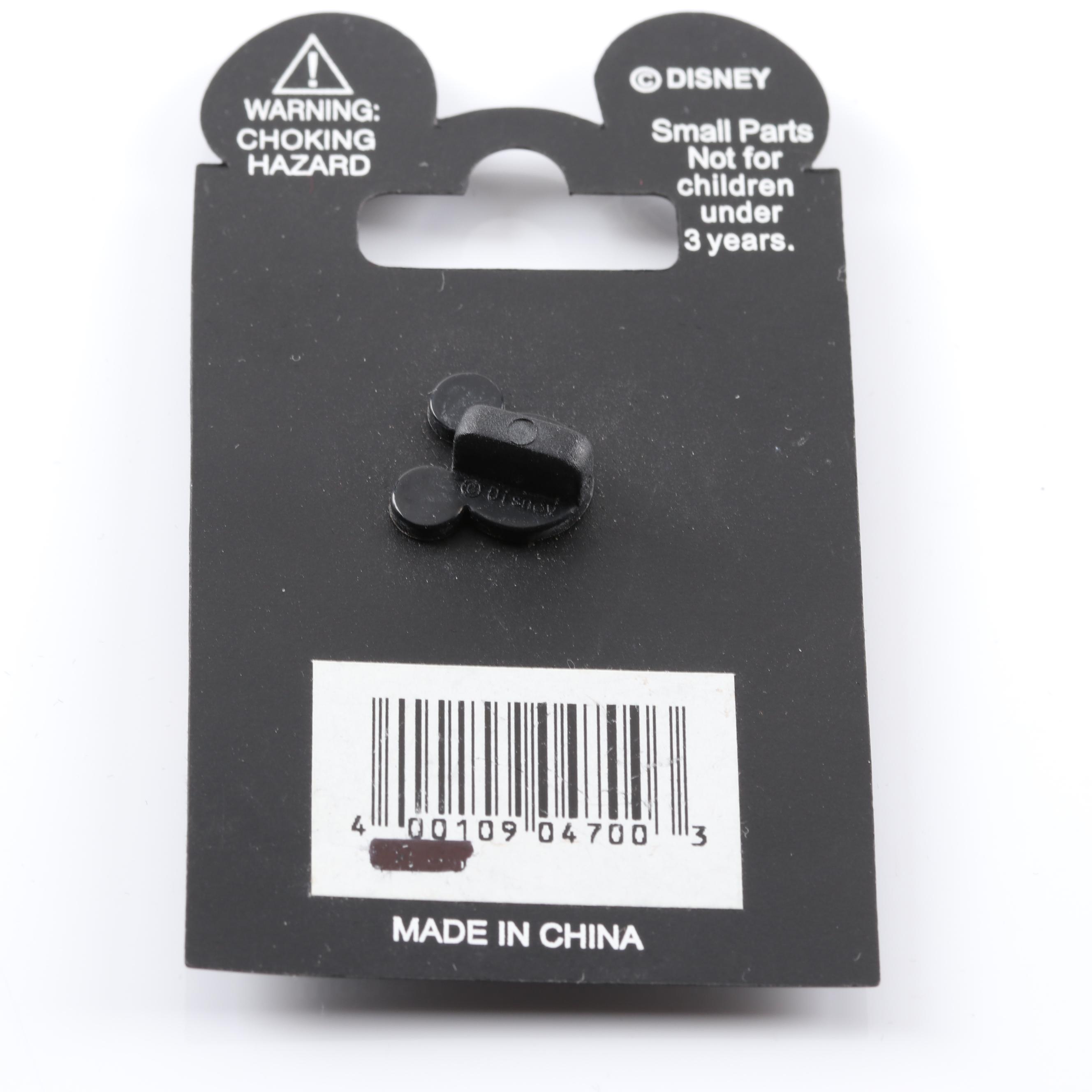 Sterling Silver Mickey Mouse Pin and Costume Pirates of the Caribbean Pin