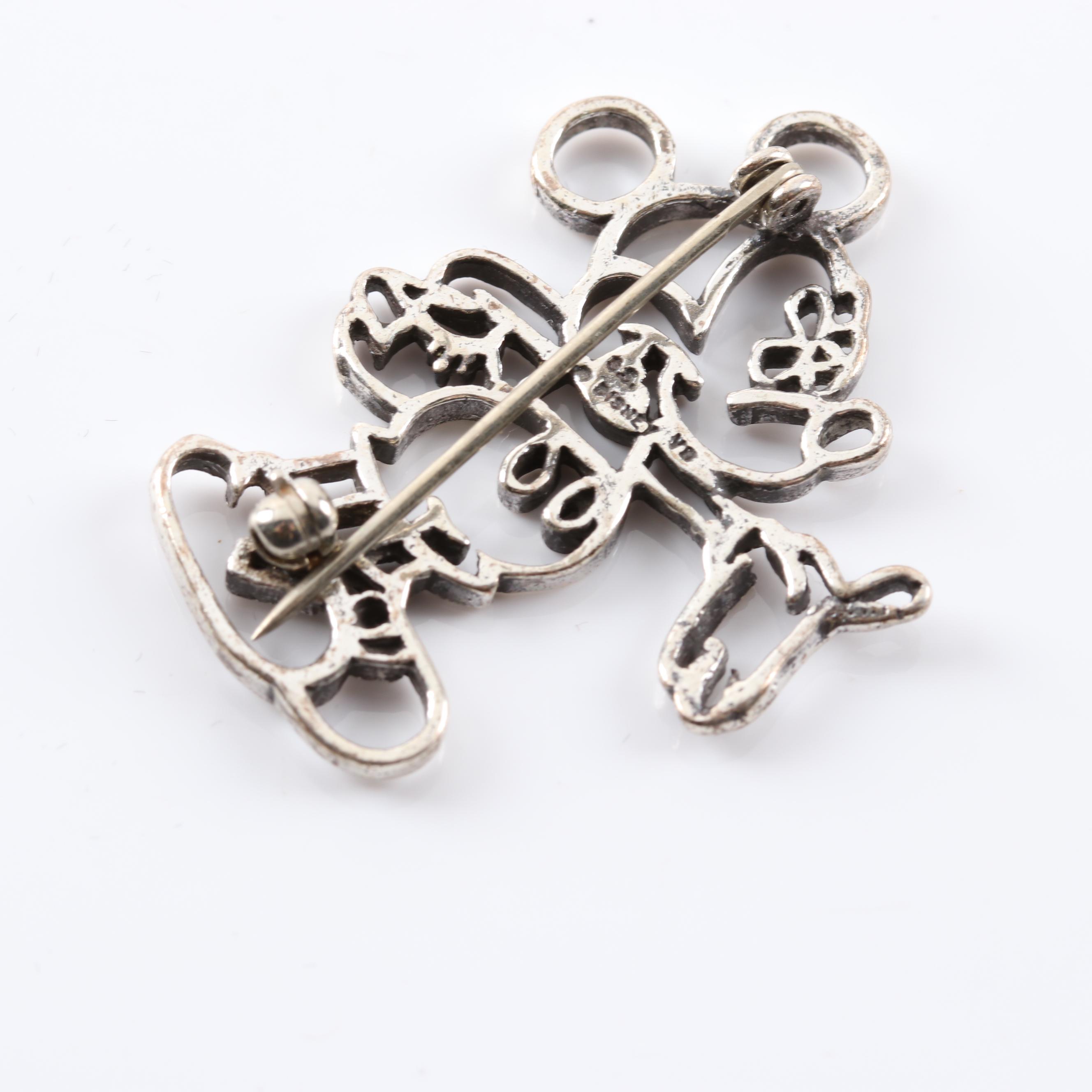 Sterling Silver Mickey Mouse Pin and Costume Pirates of the Caribbean Pin