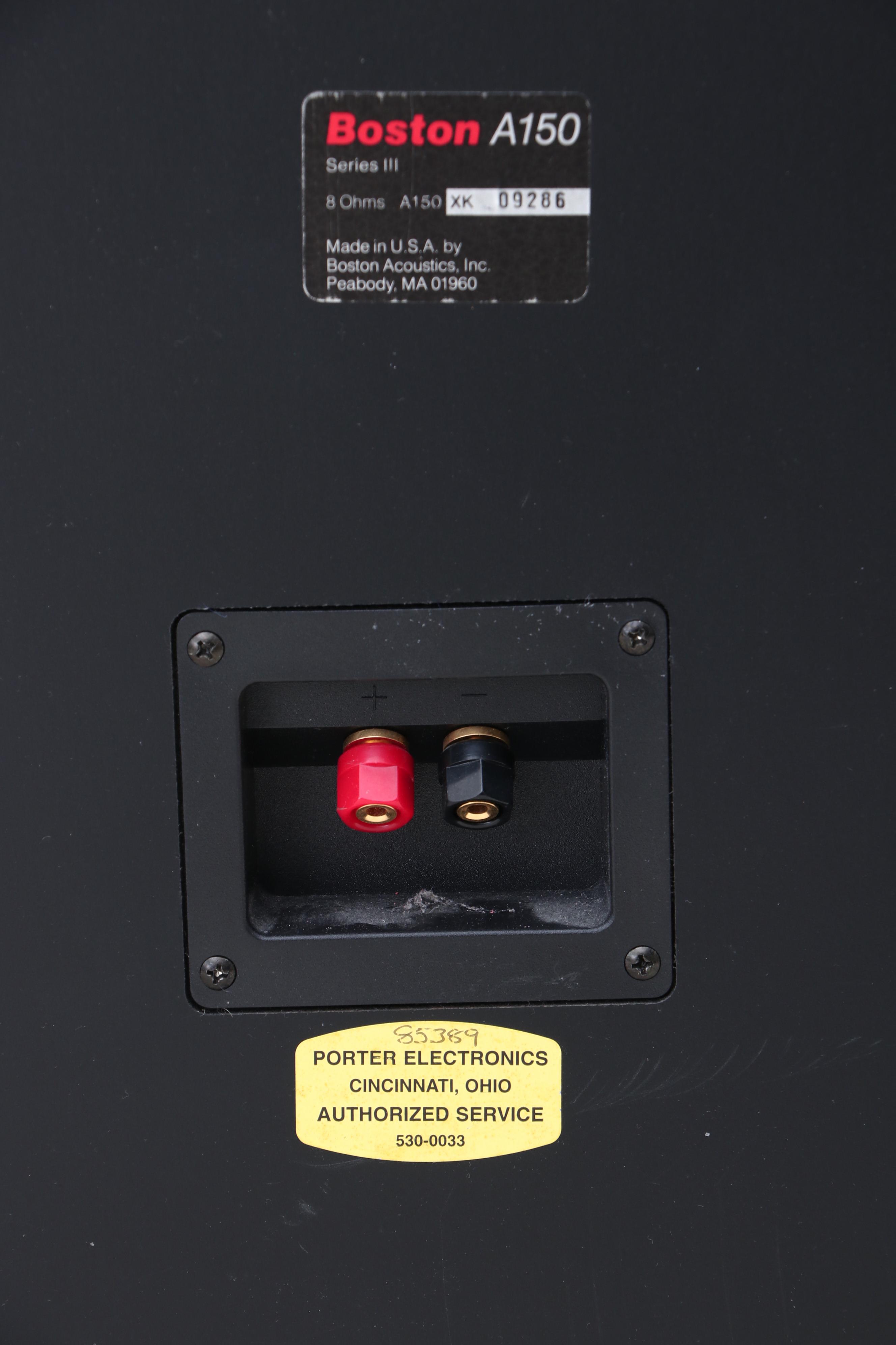 Boston Acoustics A150 Series III Floor Speakers