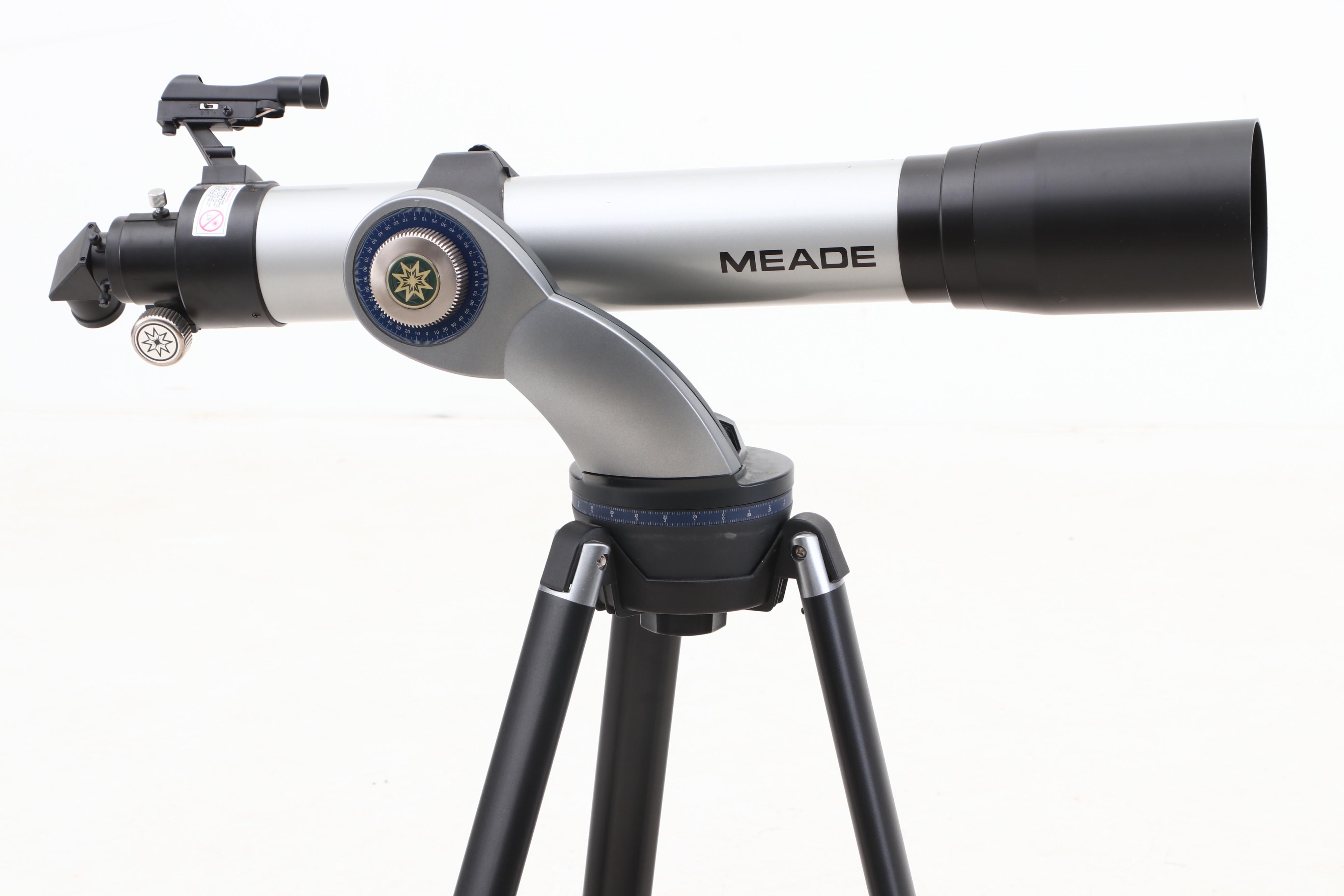 Meade 90mm Self-Guided Telescope with Stand, AutoStar and Bonus Eyepiece Kit
