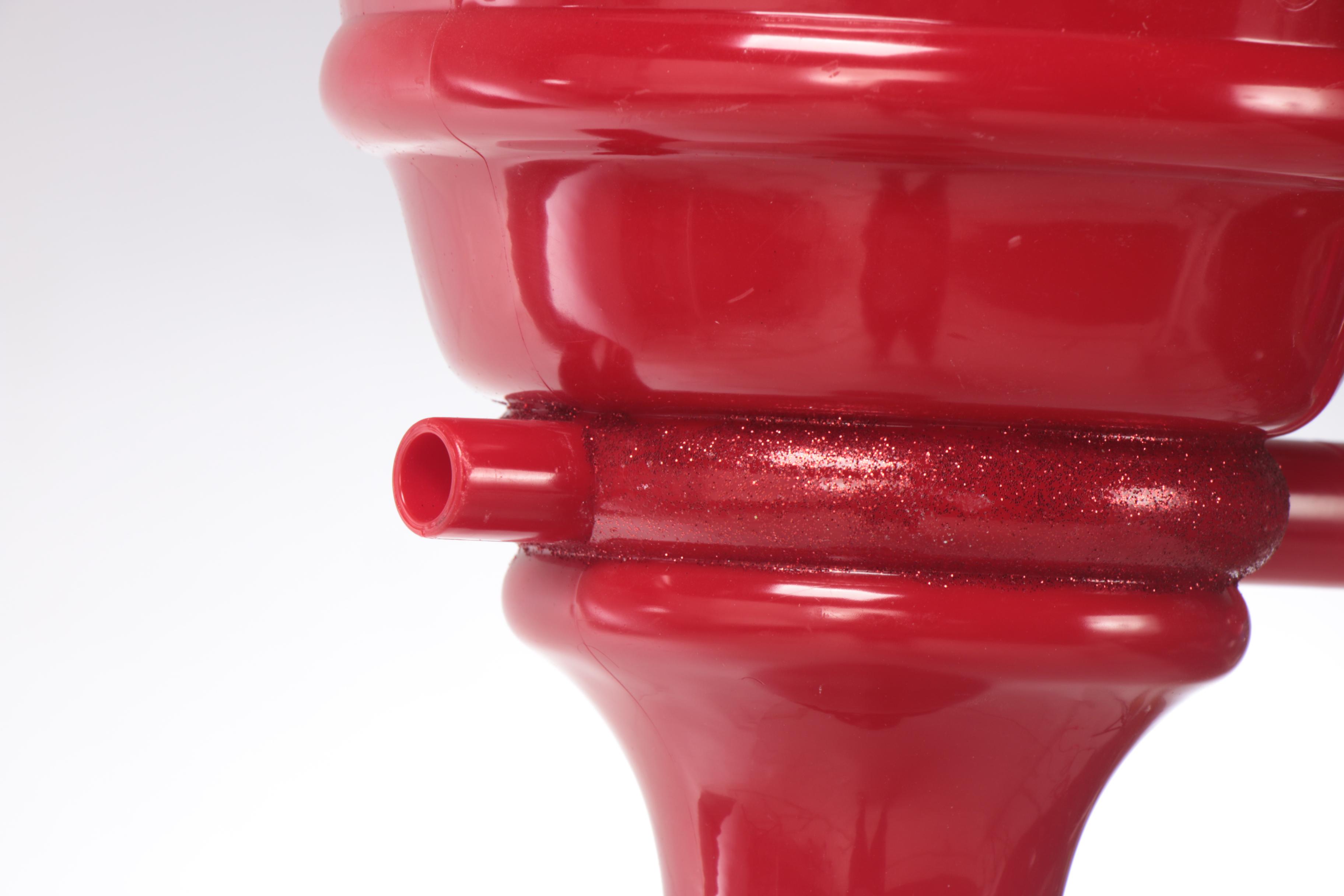 Outdoor Snowman Lamp Post