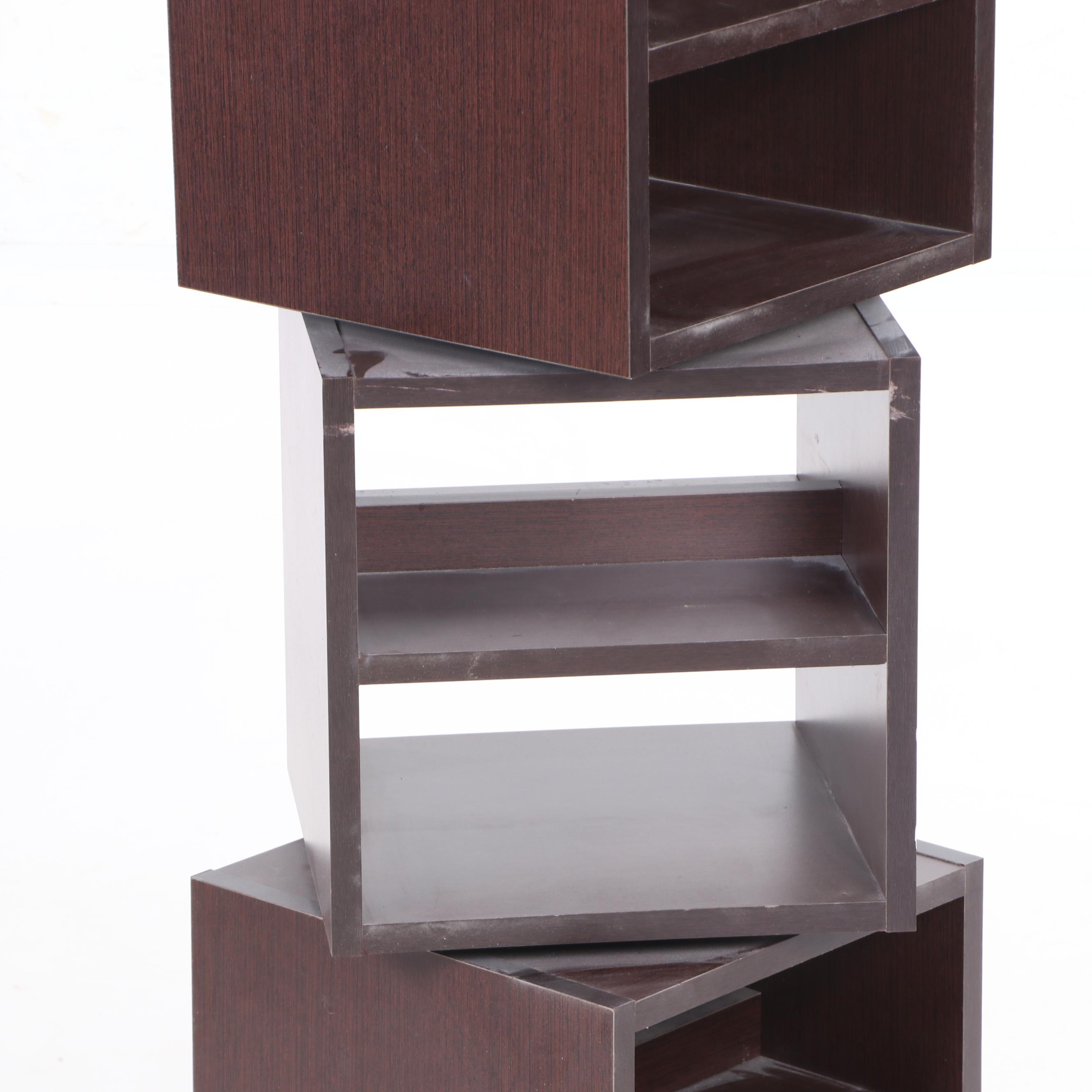 Swivel Bookcase, Contemporary
