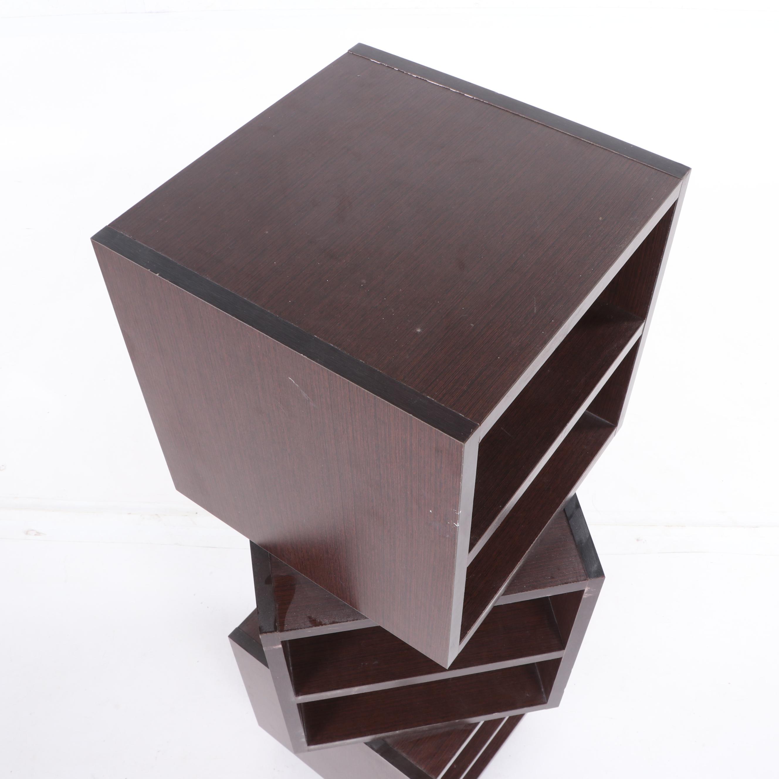 Swivel Bookcase, Contemporary