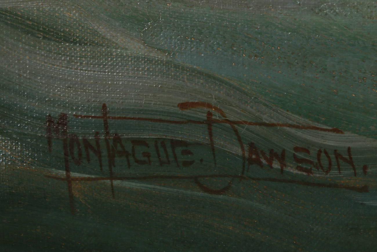 Montague J. Dawson Oil Painting "The Q-Ship Mary Mitchell"