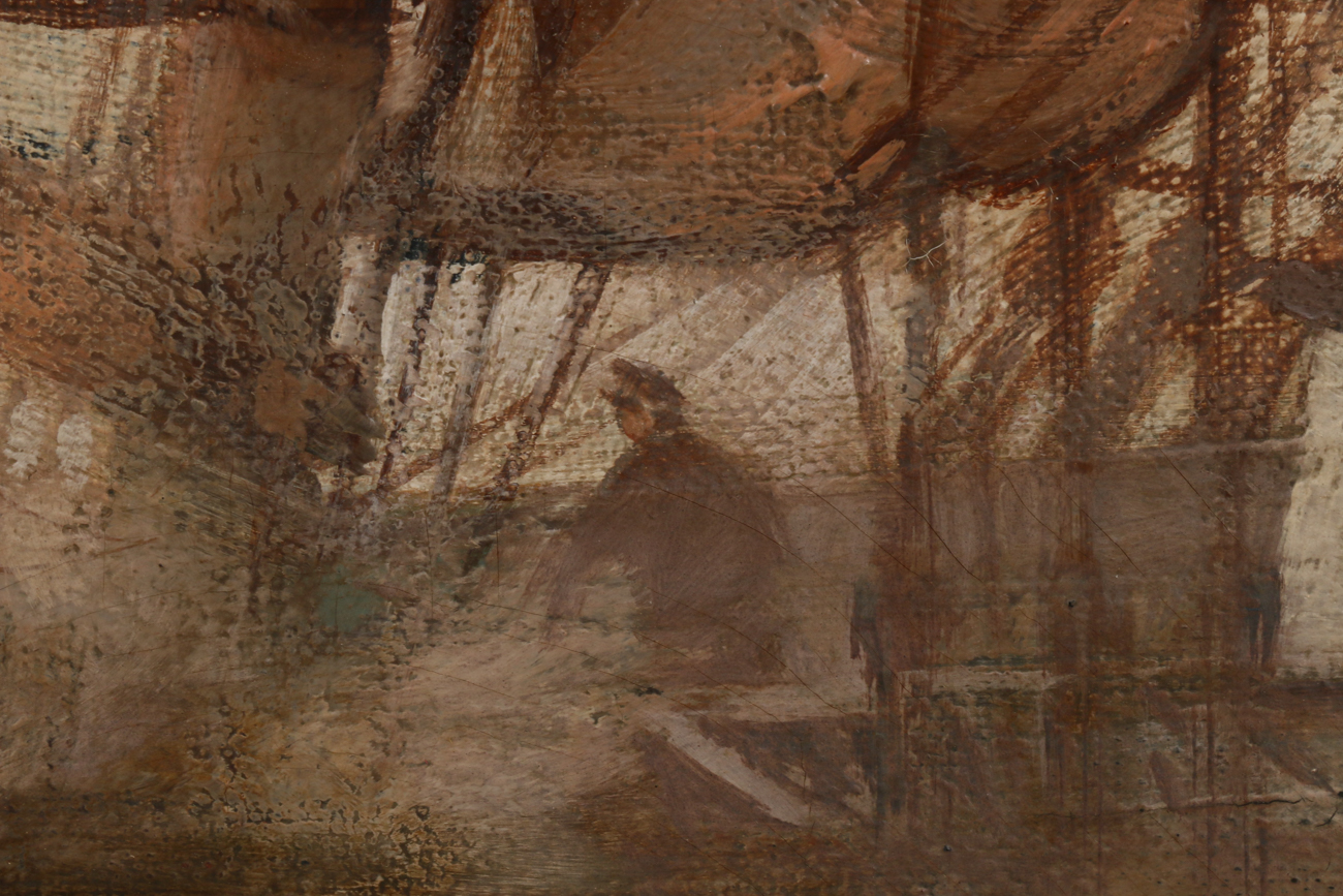 Montague J. Dawson Oil Painting "The Q-Ship Mary Mitchell"