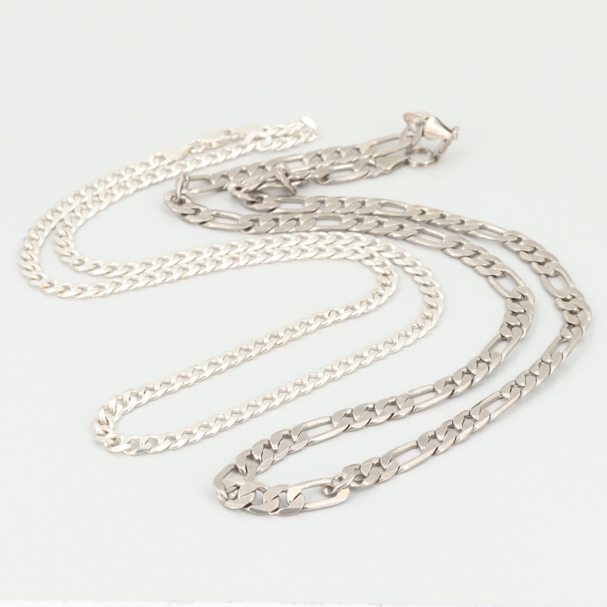 Sterling Silver Chain Necklaces