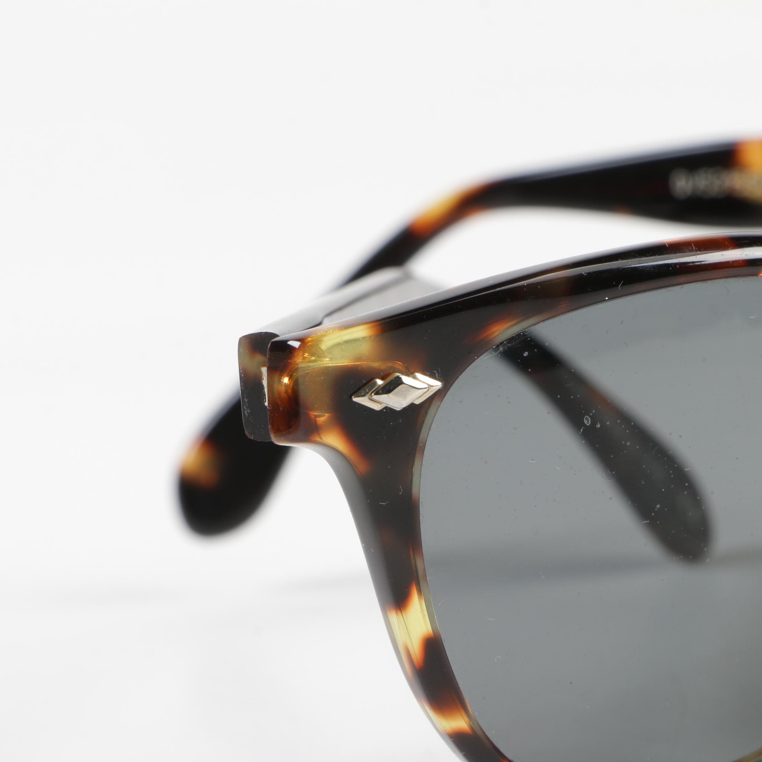 Oliver Peoples Sheldrake Plus Polarized Prescription Sunglasses with Case