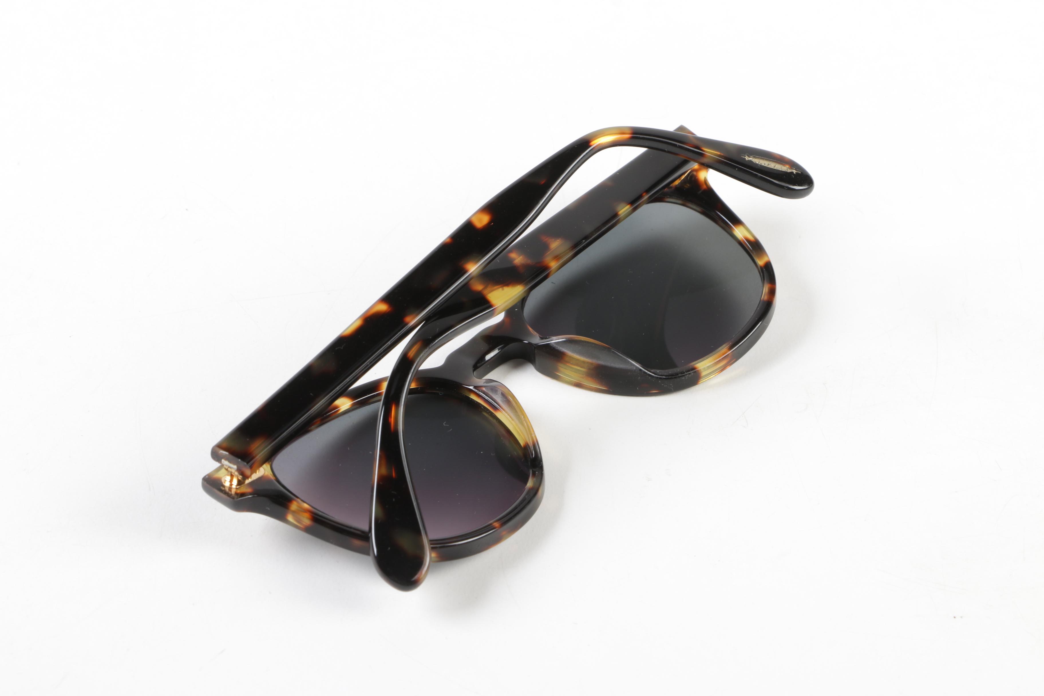 Oliver Peoples Sheldrake Plus Polarized Prescription Sunglasses with Case