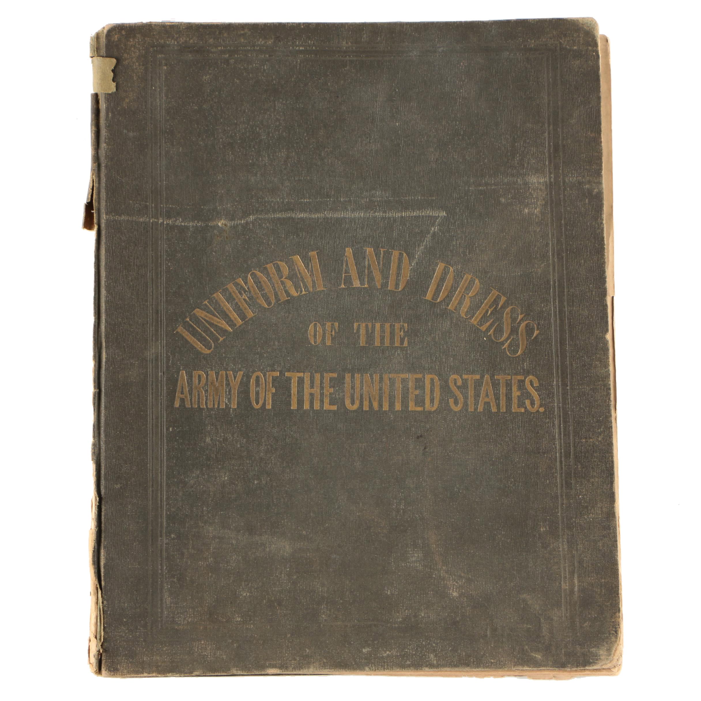 1851 "Regulations for the Uniforms & Dress of the Army of the United States"