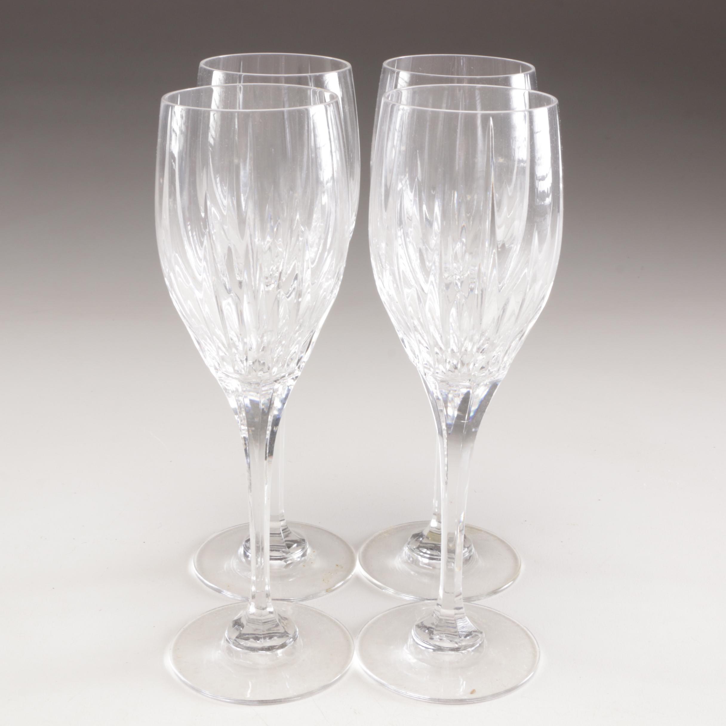 Mikasa Crystal Stemware plus Crystal Vase