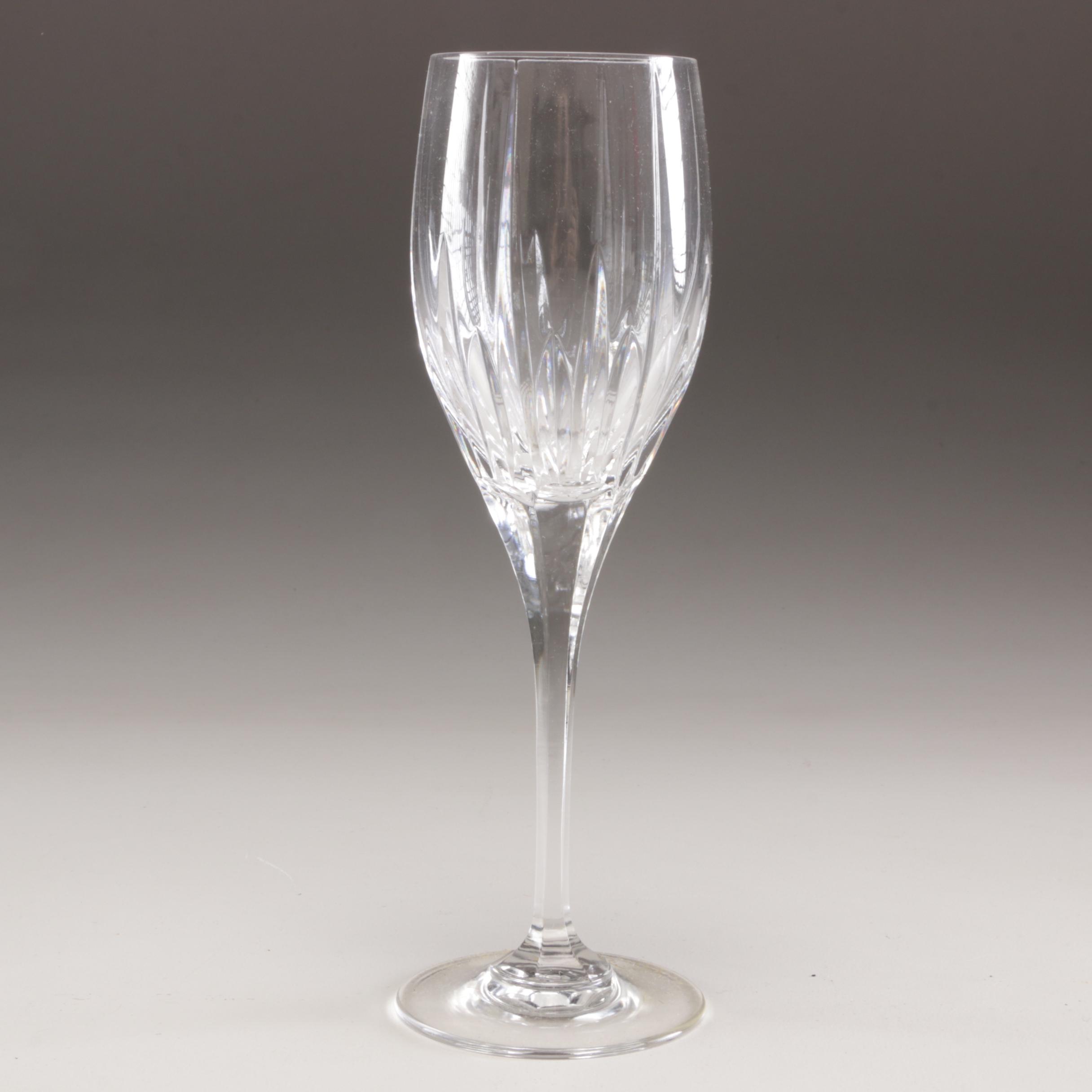 Mikasa Crystal Stemware plus Crystal Vase