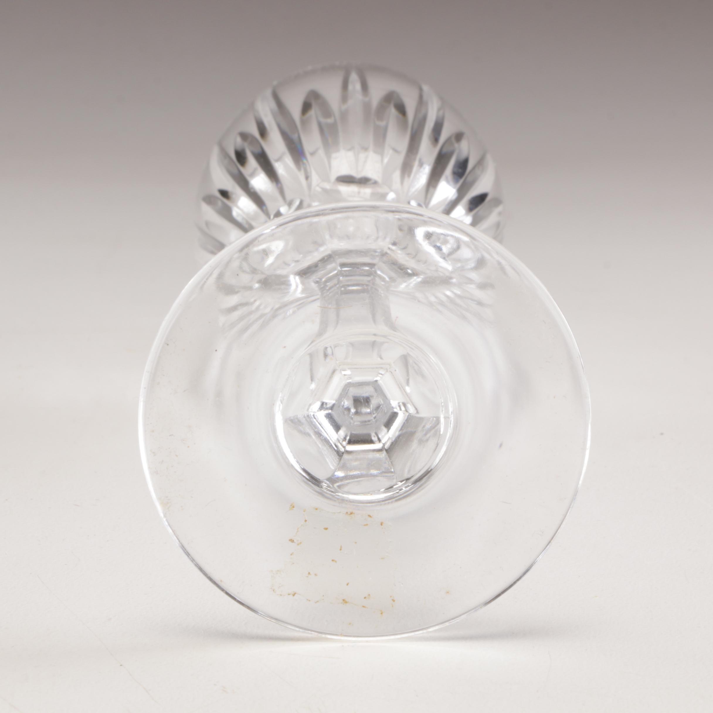 Mikasa Crystal Stemware plus Crystal Vase