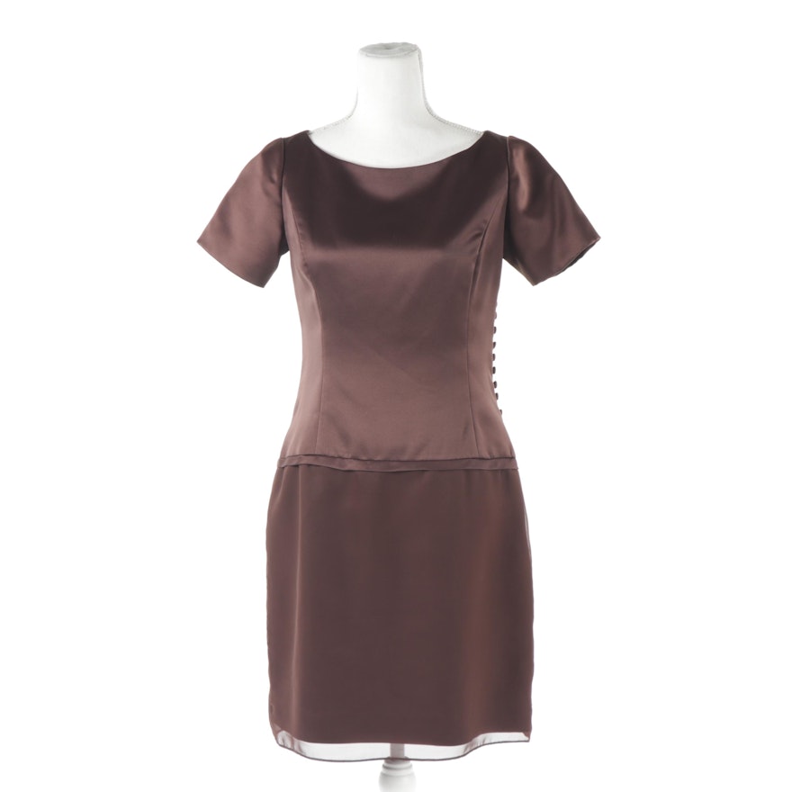 Women's Vera Wang Brown Dress