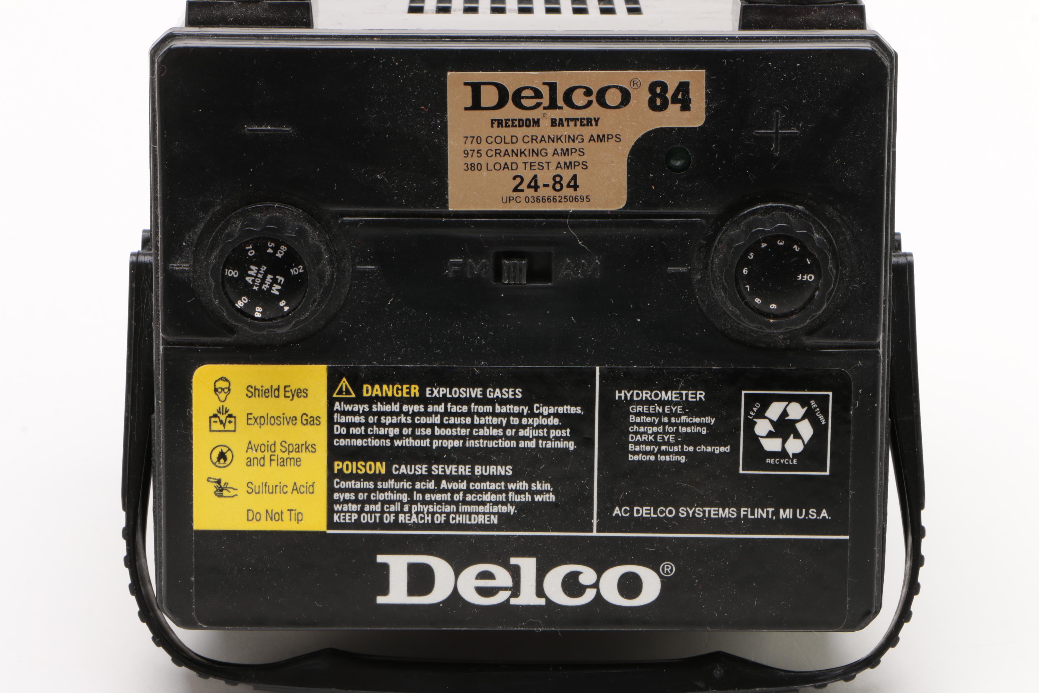 Dale Earnhardt Die-Cast Vehicles with Delco Freedom Battery