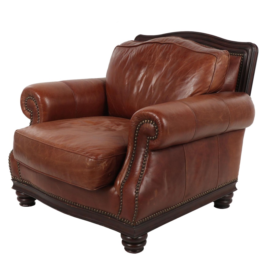 Henredon Leather Armchair