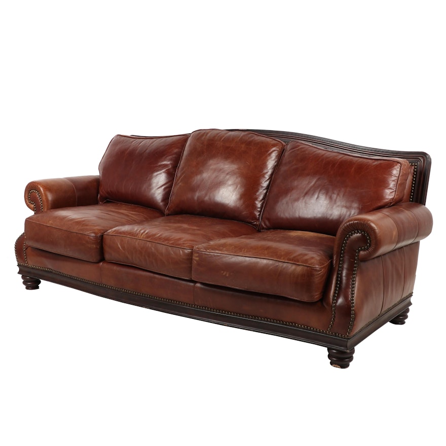 Contemporary Leather Sofa