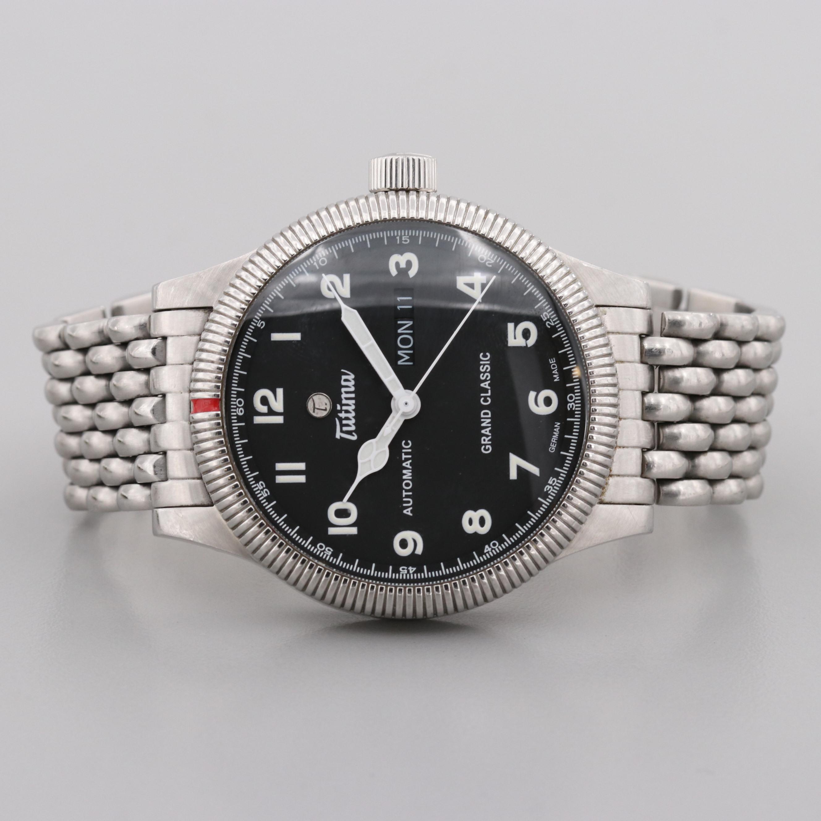 Tutima Grand Classic Stainless Steel Automatic Watch
