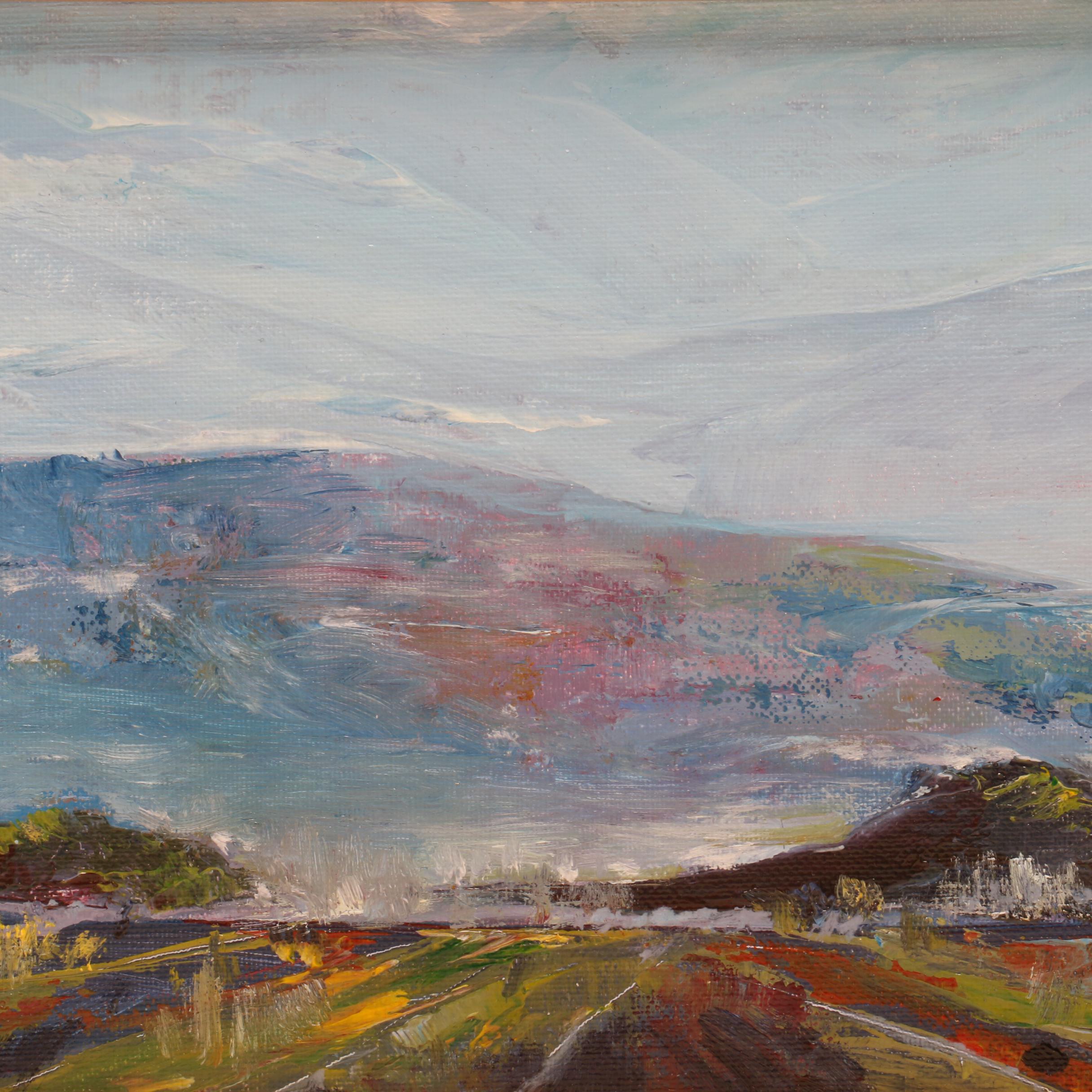 Anne Thouthip Oil Painting "Misty Hills"