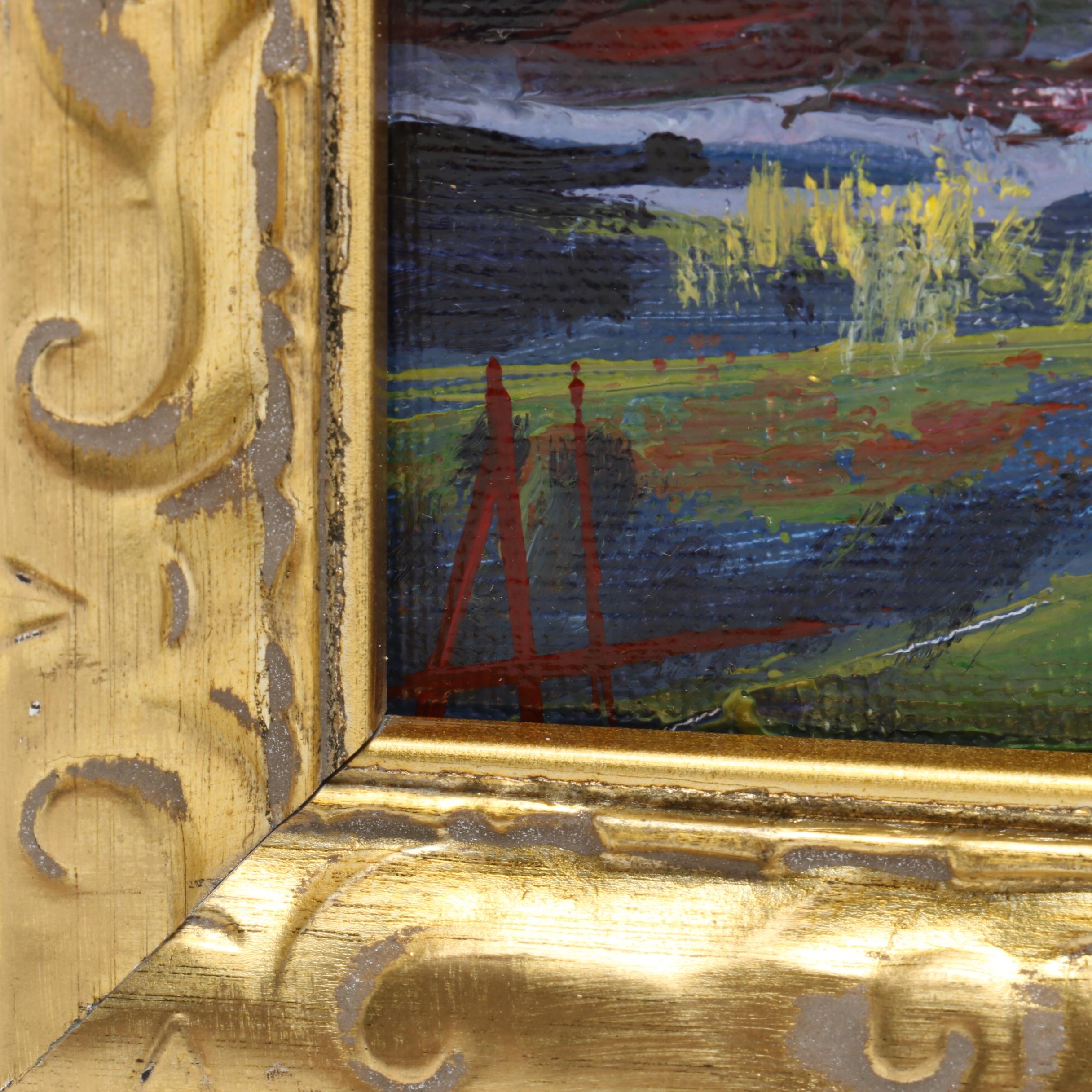 Anne Thouthip Oil Painting "Misty Hills"