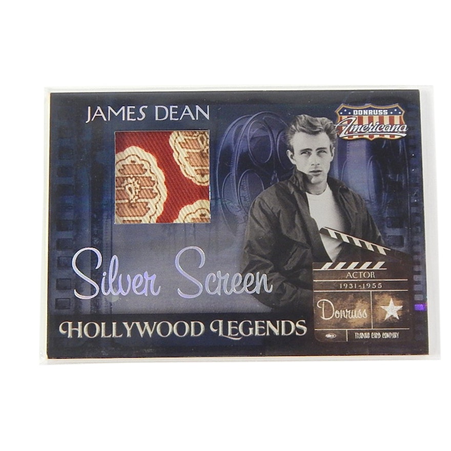 2007 James Dean Swatch Card by Donruss Americana Series #040/100