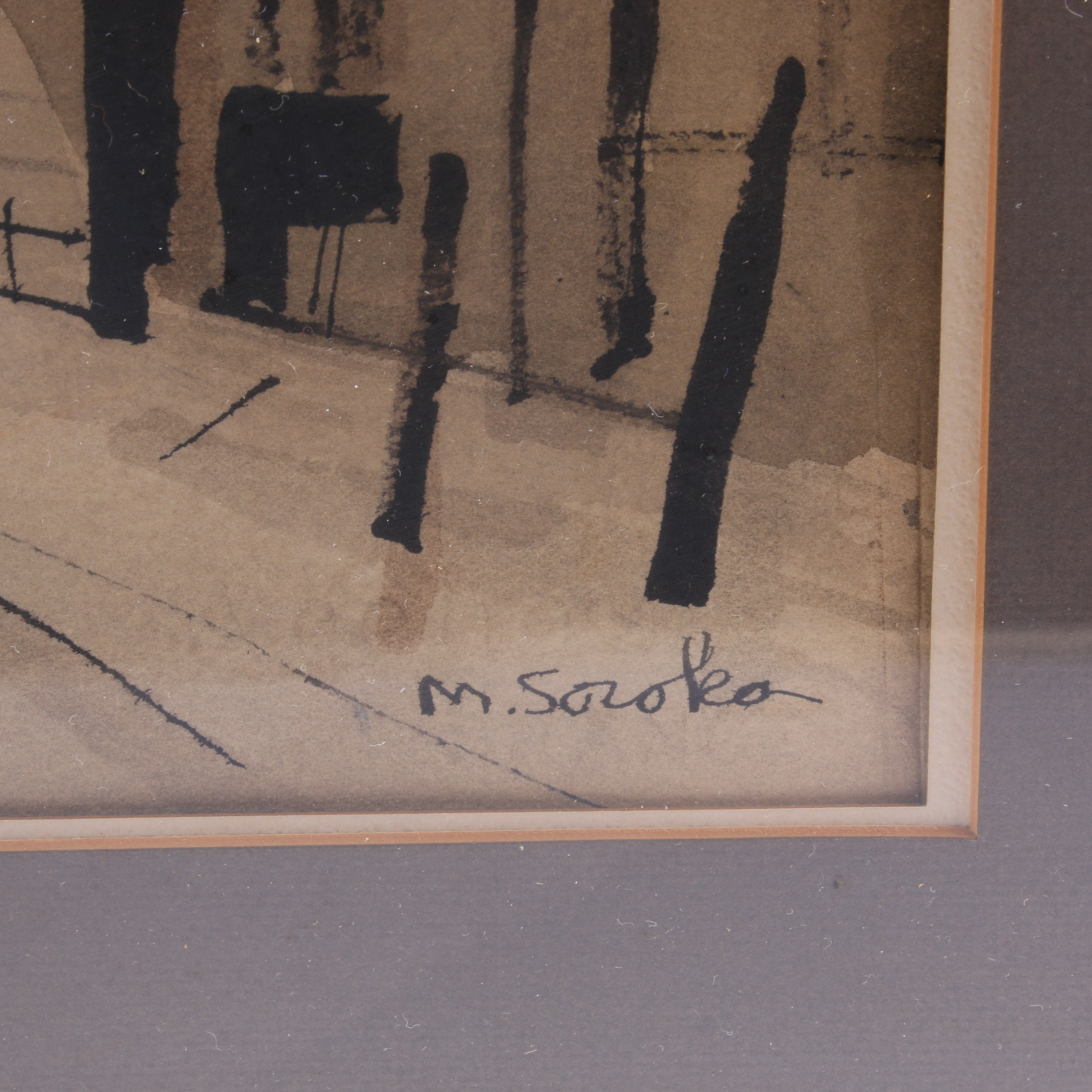 Margery Soroka Mixed Media Painting