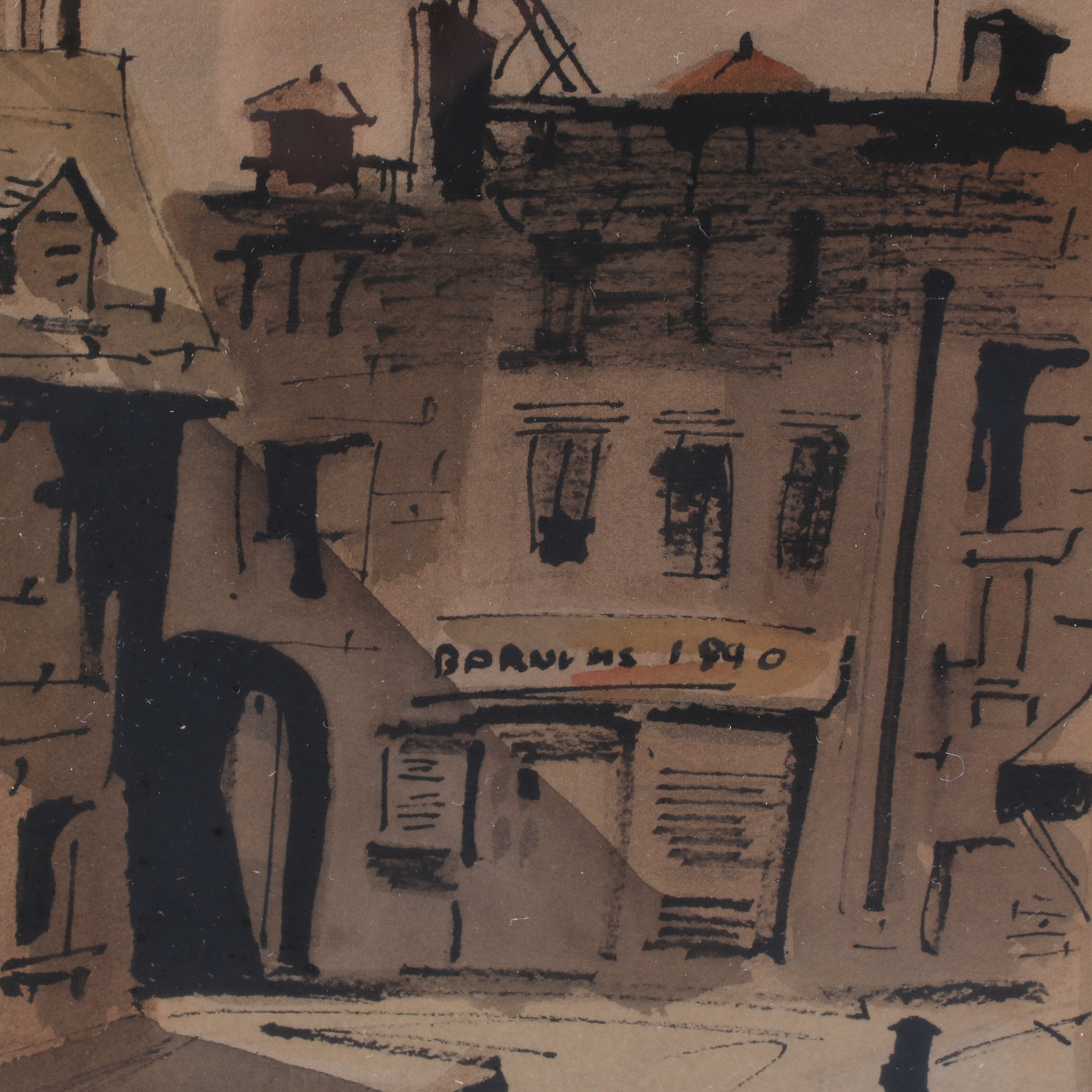 Margery Soroka Mixed Media Painting