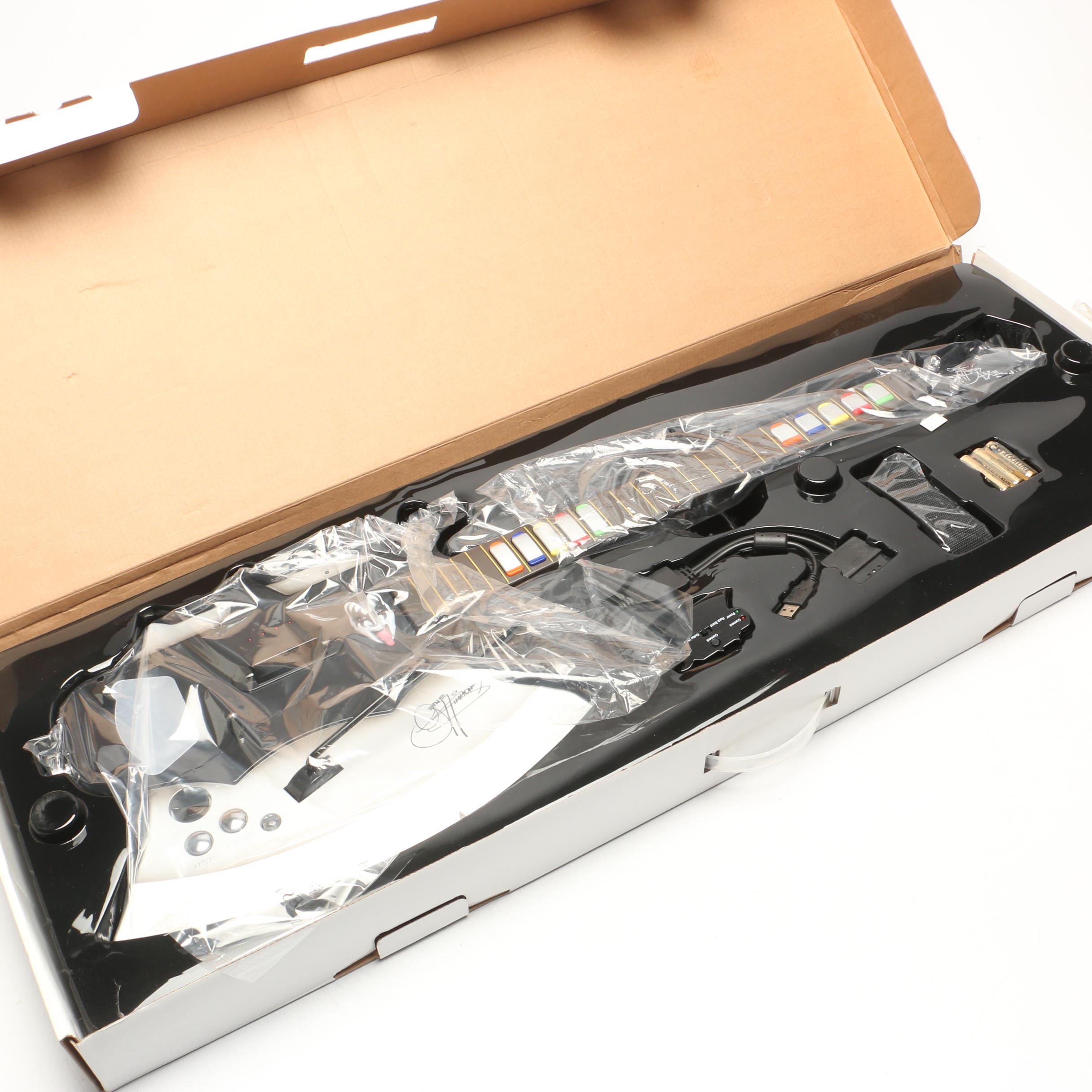 Gene Simmons Axe Playstation 2/3 Guitar Wireless Controller in Original Box