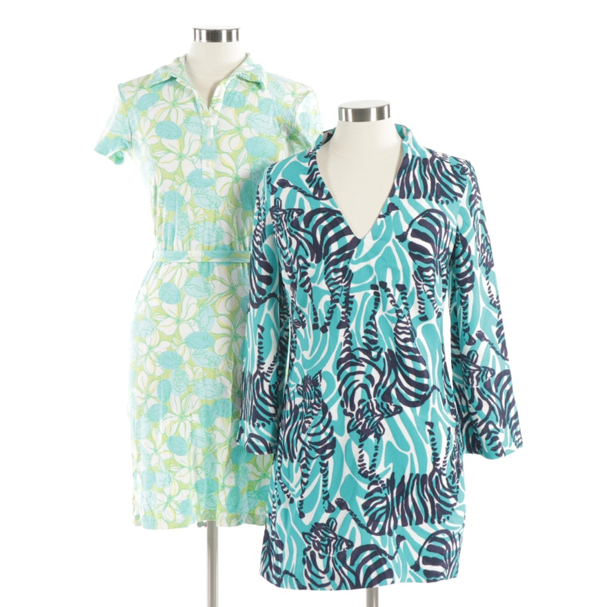 Two Lilly Pulitzer Dresses from the 1990's